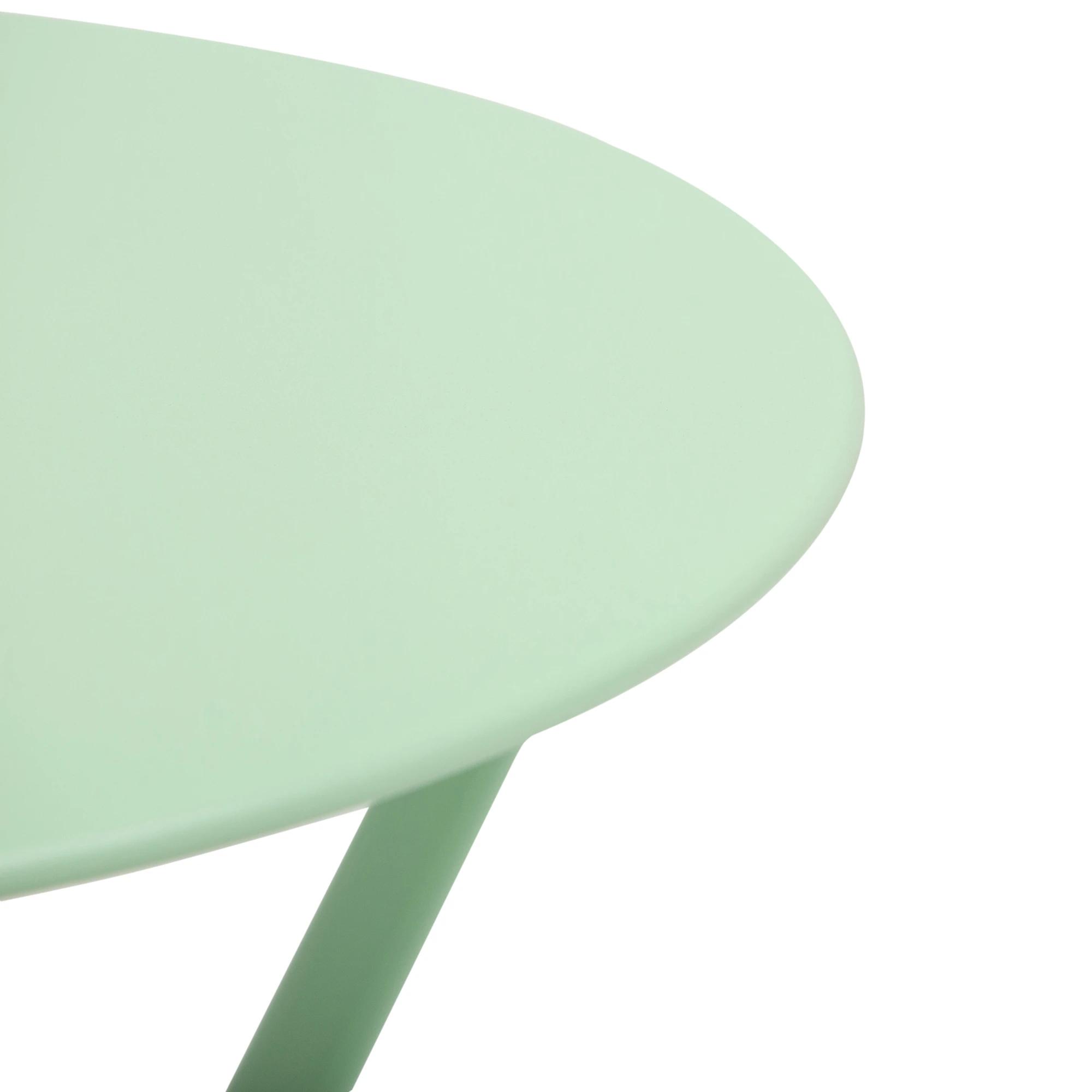 Tuinset metalen meubelset 3-delig. Bistrotafel met 2 stoelen groen