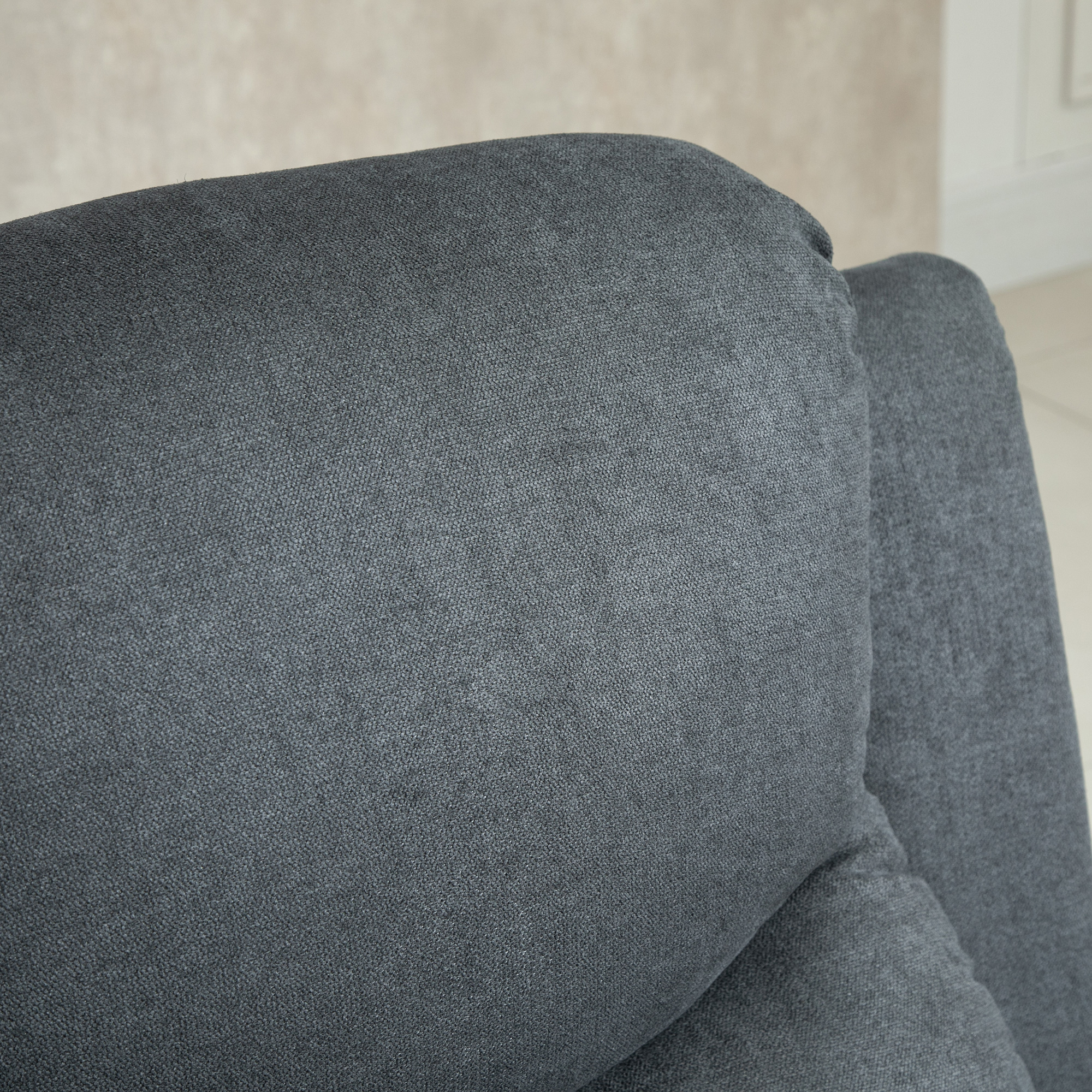HOMCOM Relaxstoel, ligstoel, 150° kantelbaar, Donkergrijs