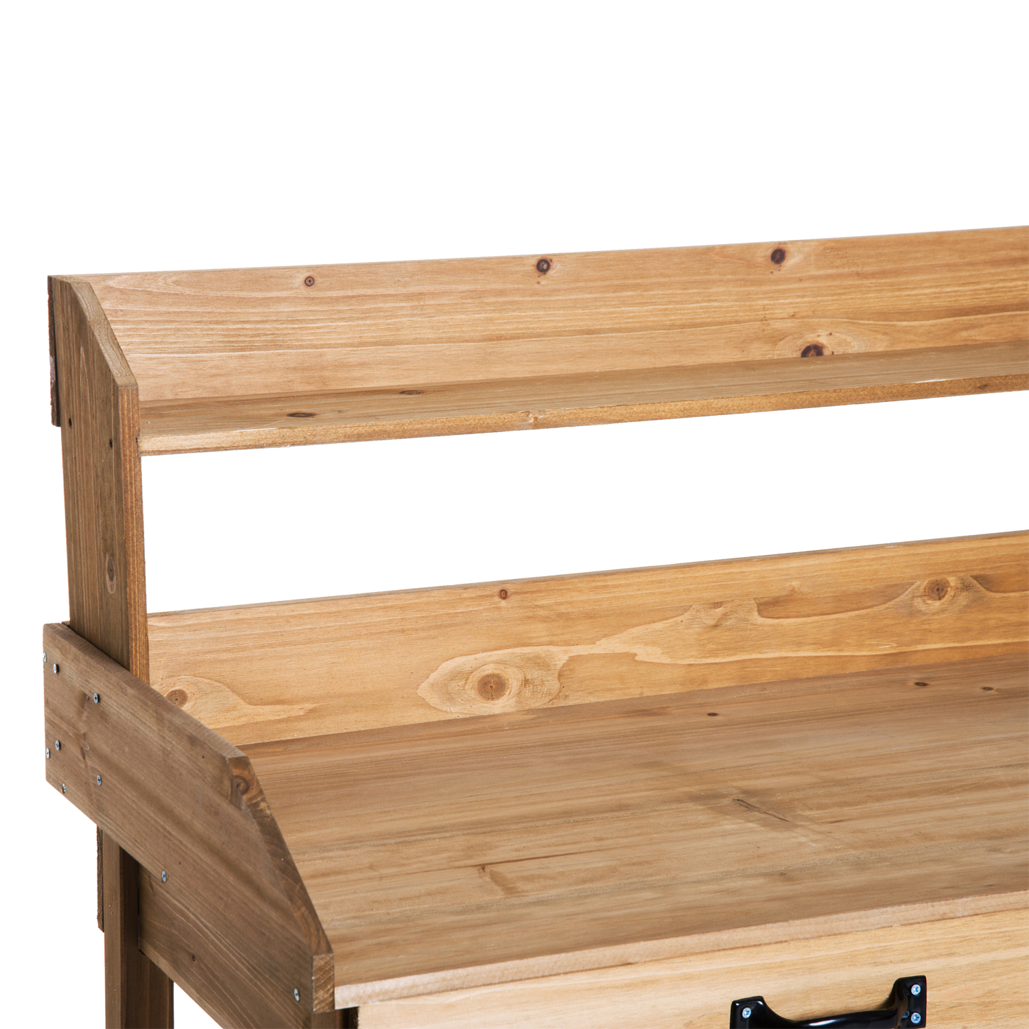 plantentafel met kuip tuiniertafel bloementafel, vurenhout els
