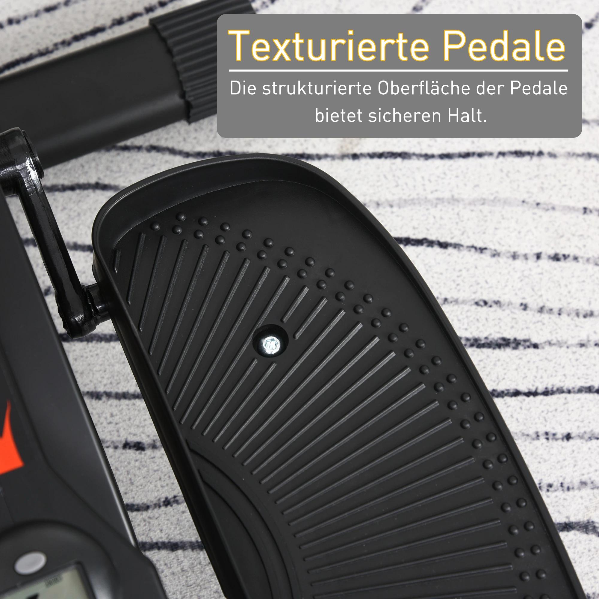 HOMCOM Mini stepper met LCD-monitor