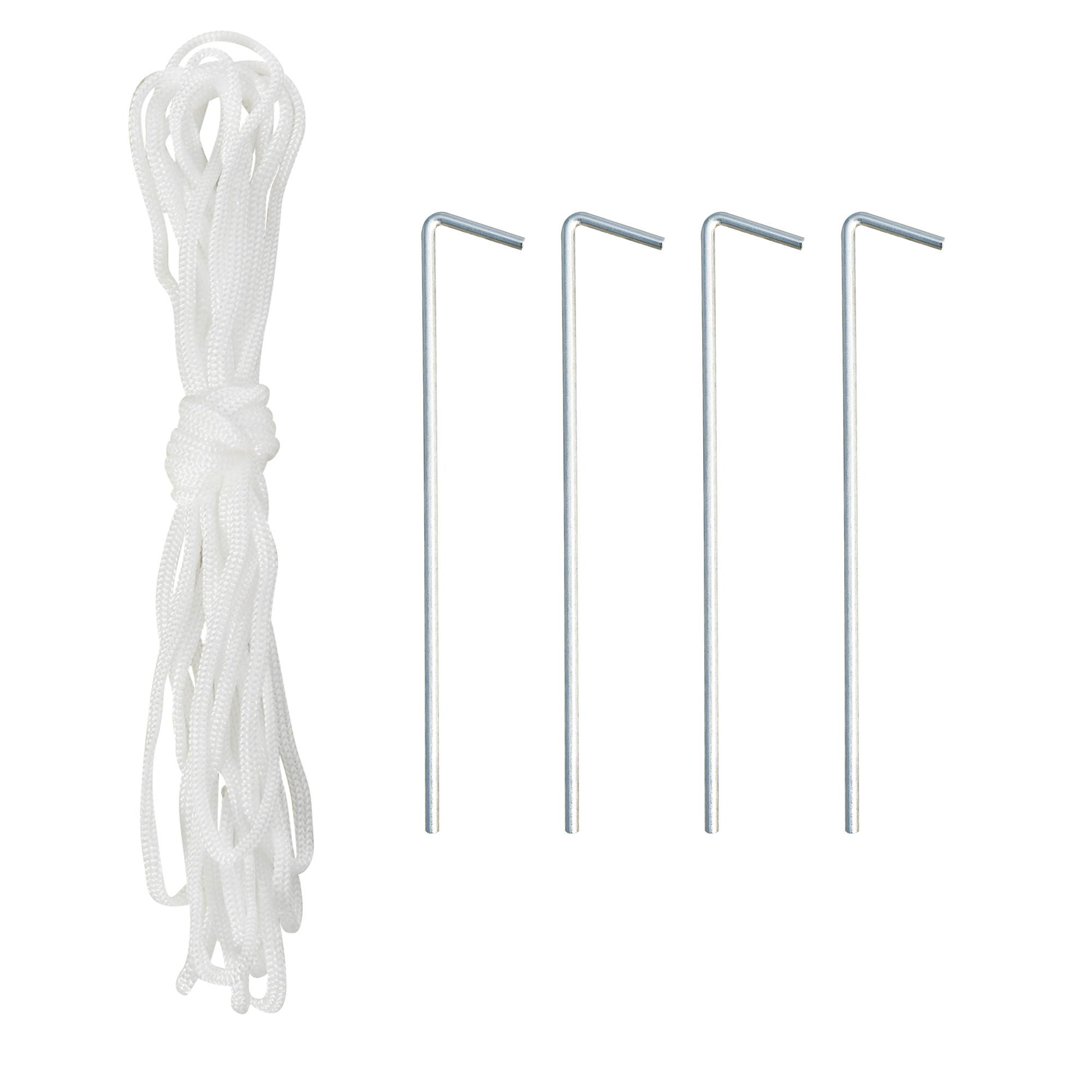 Outsunny Tunnelkas met 6 oprolbare ramen, deur met ritssluiting, scheurbestendige folie, metalen frame, afmetingen 4,45 x 2,99 x 2,05 m