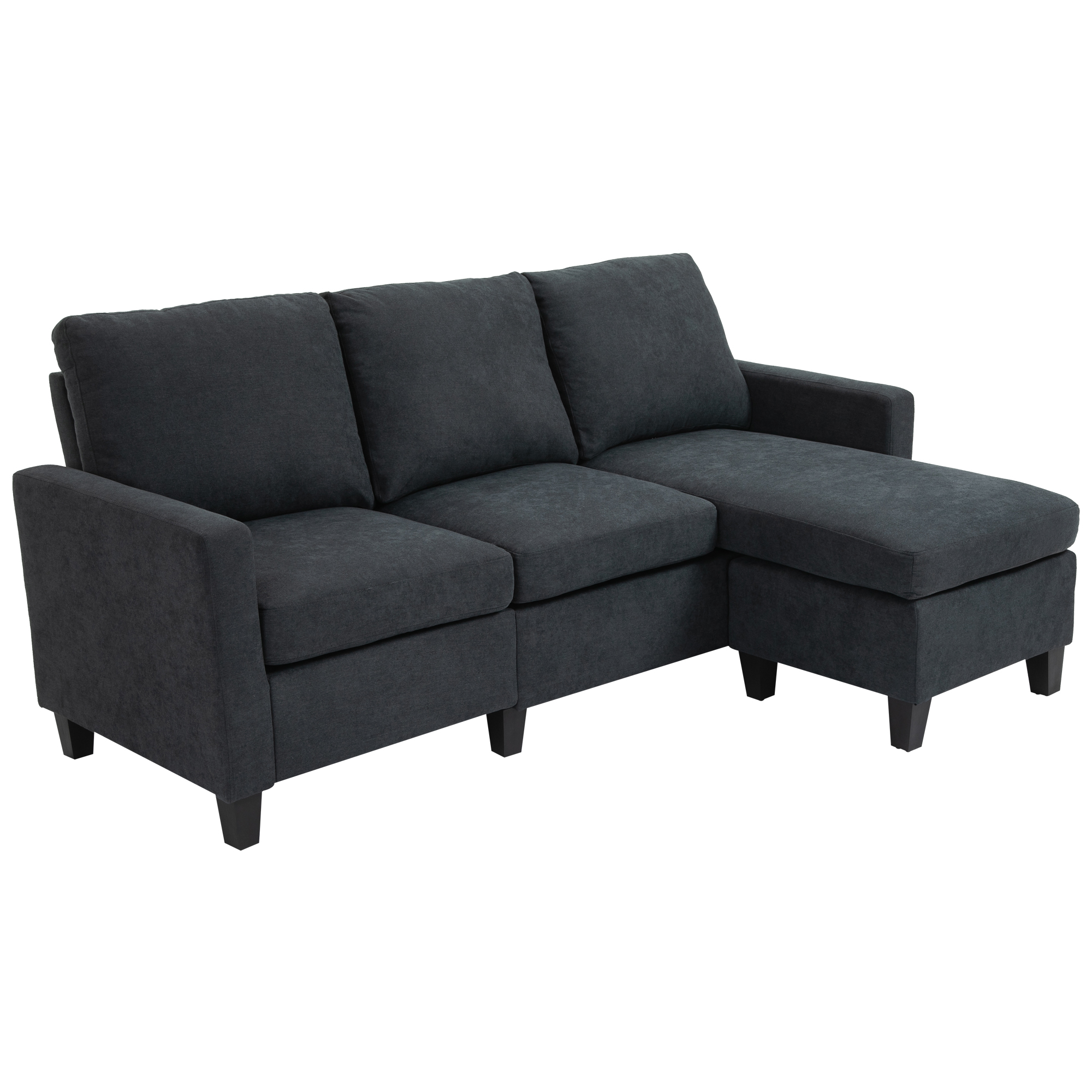 HOMCOM Keukenkast, keukenbuffet met lade, multifunctionele kast met 2 open niveaus, 2 kasten, vitrinekast met anti-kantelbeveiliging, voor woonkamer, wit, 100 x 40 x 180 cm
