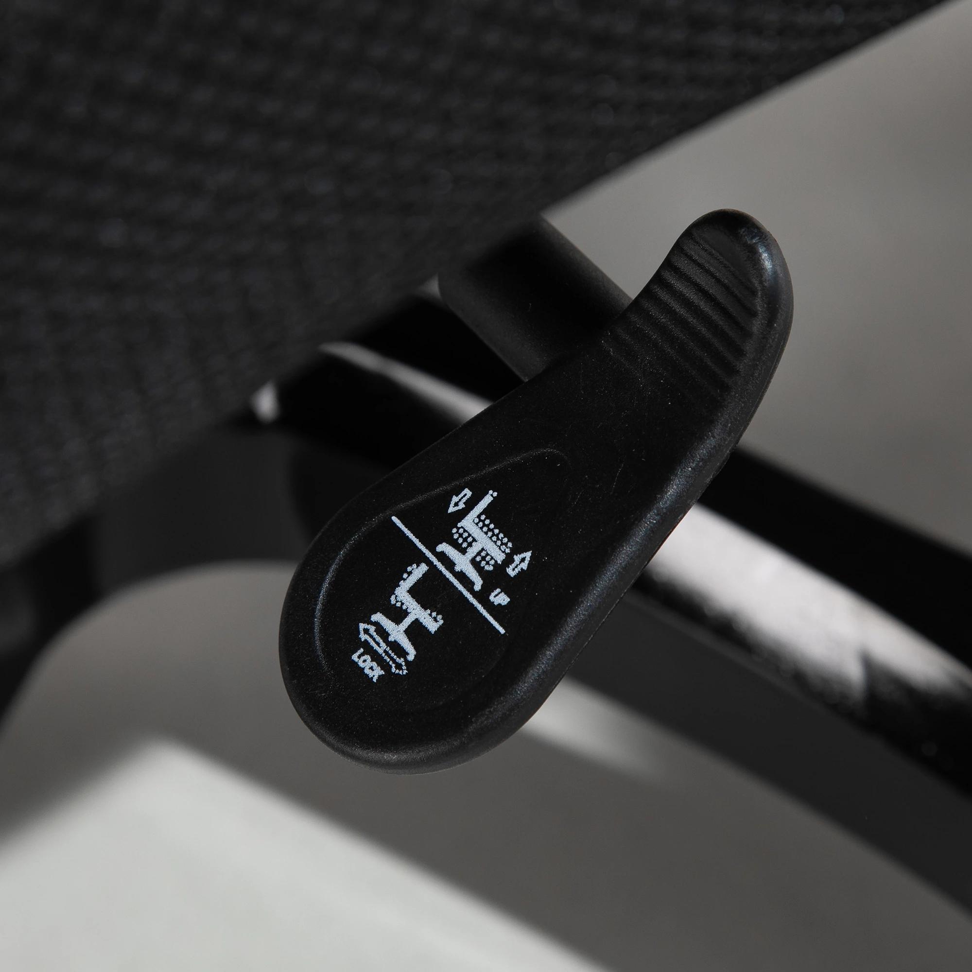 Vinsetto Ergonomische kantoorstoel met kantelfunctie draaistoel in hoogte verstelbaar kunstleer