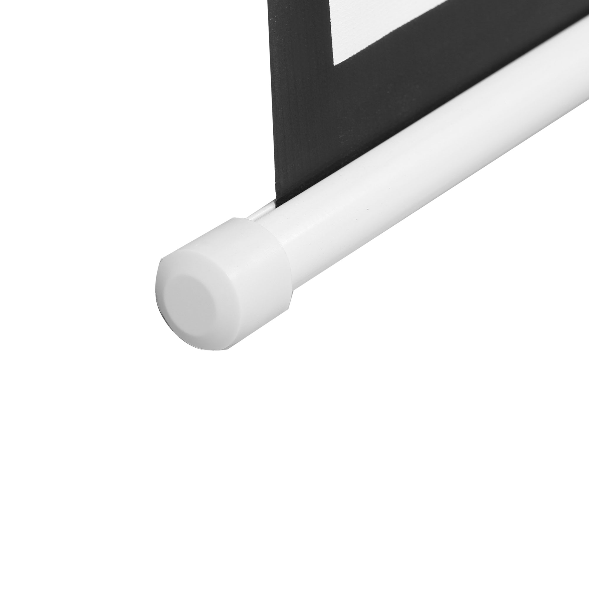 HOMCOM Projector Scherm, 16:9 Formaat, Afstandsbediening, 266 x 149 cm (120 Inch), Wit