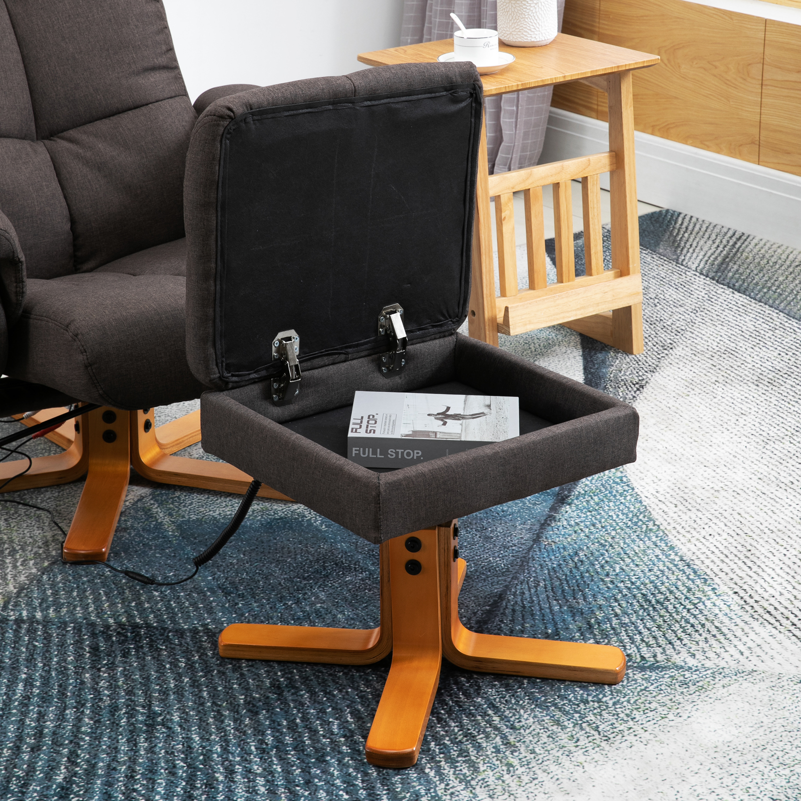 HOMCOM massagestoel 80 cm x 86 cm x 99 cm