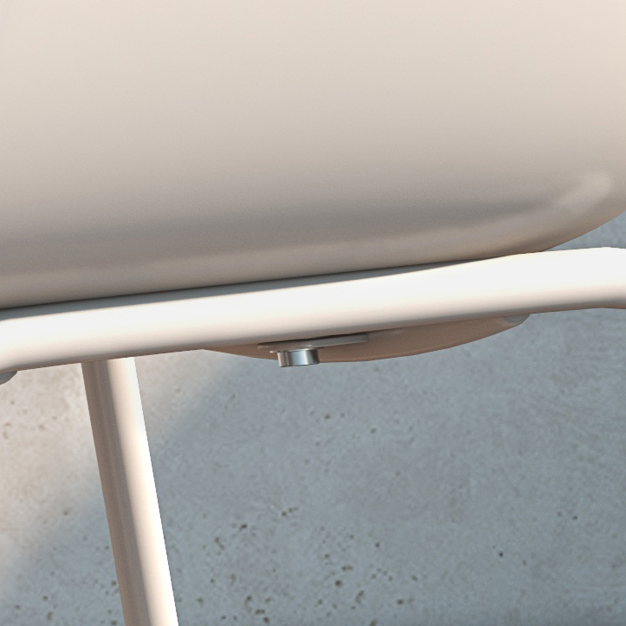 Outsunny 4-delige set tuinstoelen, buitenstoelen, tuinstoel, modern design, 59 cm x 55 cm x 84 cm, grijs