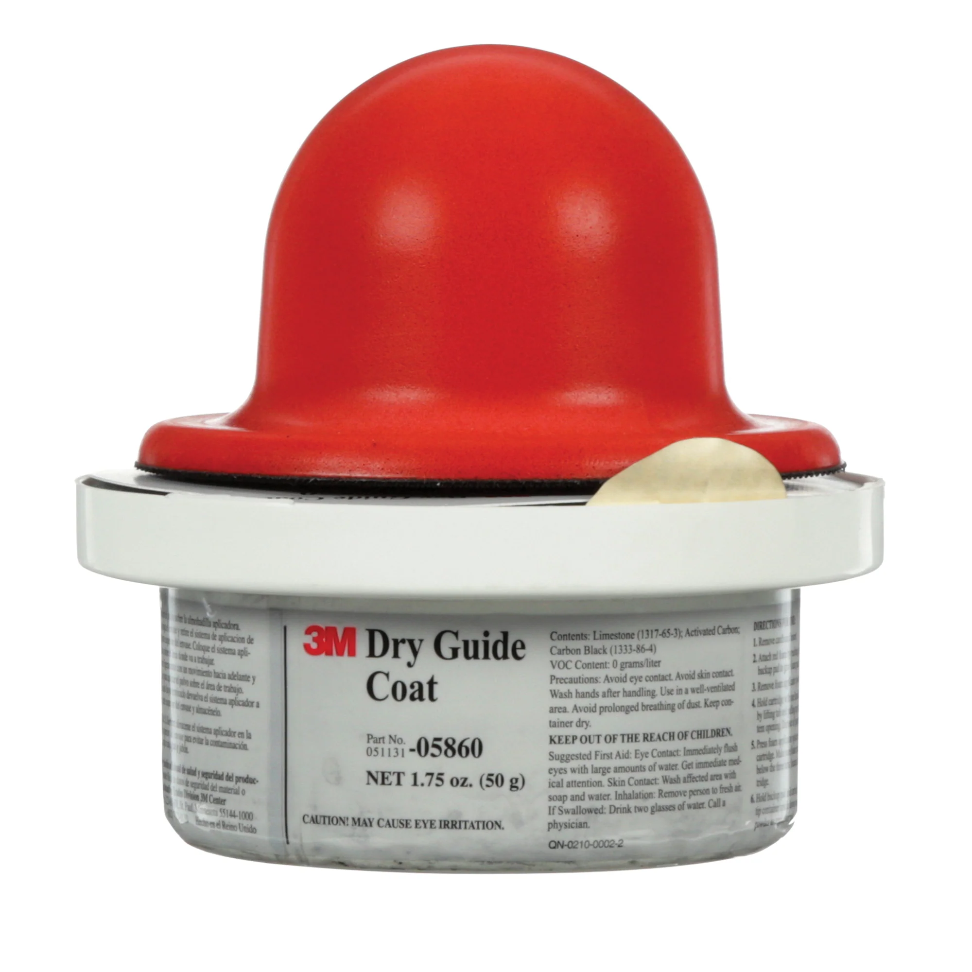 3M 05861  ~  Dry Guide Coat & Applicator Kit Grey 1.76 Oz. (50 G)