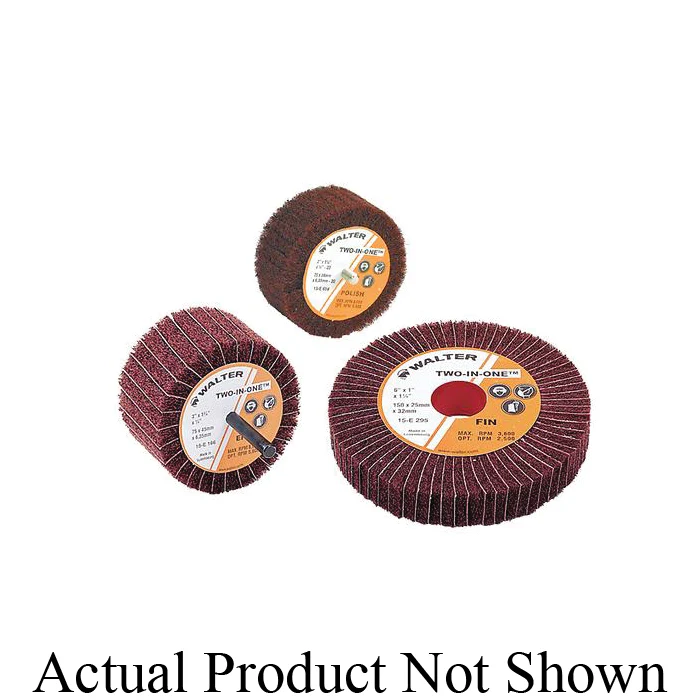 WALTER 15E295 ~ 6X1 Fine 2In1 Flap Wheel