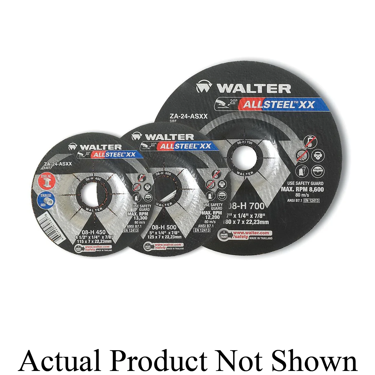WALTER 08H705 ~ 7X1/4X5/8-11 Allsteel Xx