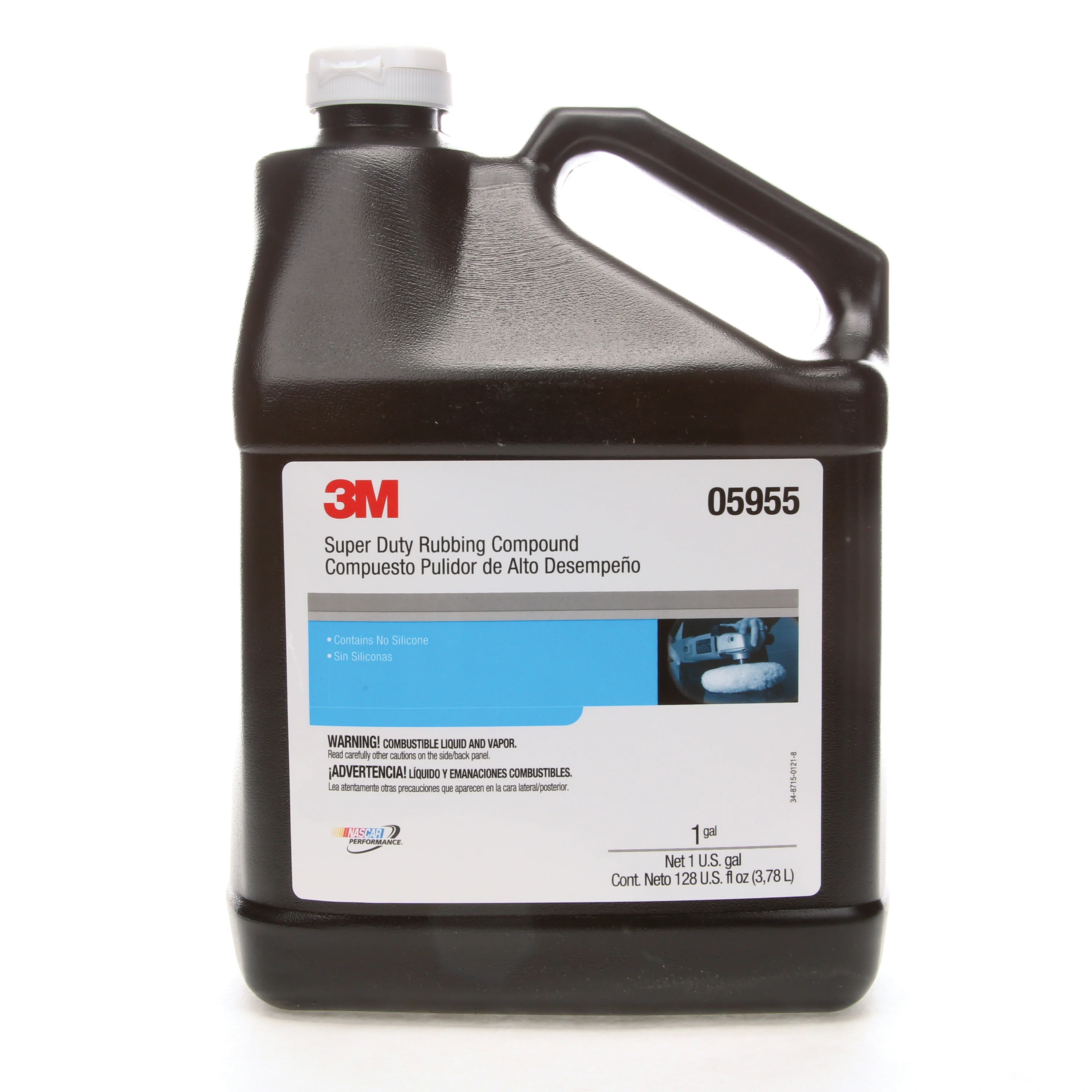 3M 05955  ~  Super Duty Rubbing Compound 05955 1 Gallon (3.78 L)