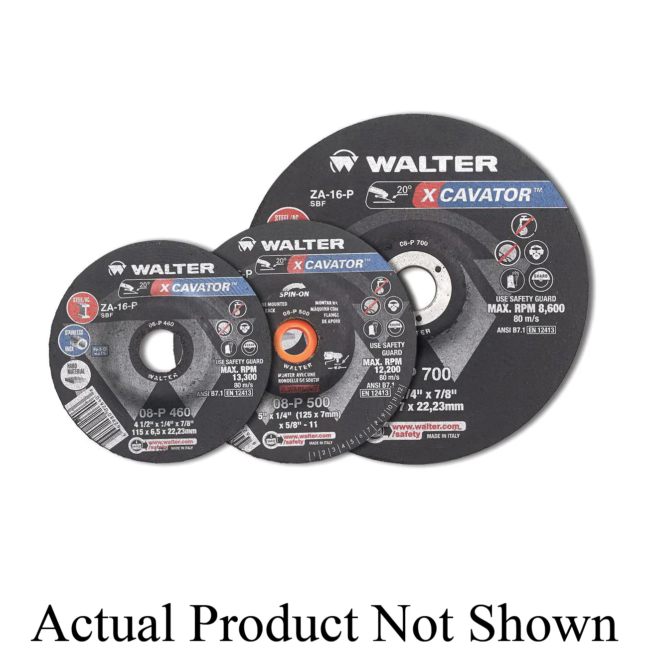 WALTER 08P705 ~ 7X1/4X5/8-11 Xcavator