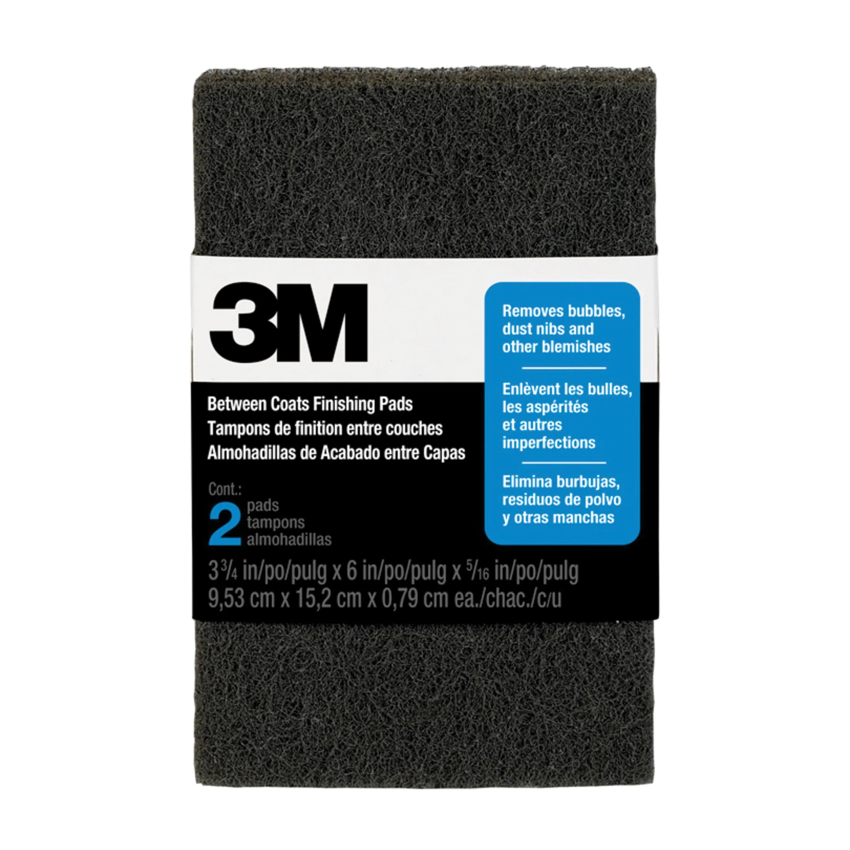 3M 10144NA  ~  Between Coats Finishing Pad (6 in x 3.875 in)