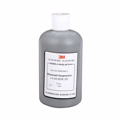 3M 65300084822  ~  Diamond Slurries Compounds Minerals Lapping Film Diamond SUSP 1/4-M-WSS 301 400 GR BOTTLE 176034-301-04 65300084822