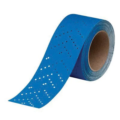 3M 36187  ~  Hookit Blue Abrasive Sheet Roll, 321U, 80, 2-3/4 in x 13 yd