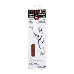 3M 10126NA  ~  Drywall Cloth Abrasives 120J Grit - 3-5/16 Inch x 11-1/4 Inch