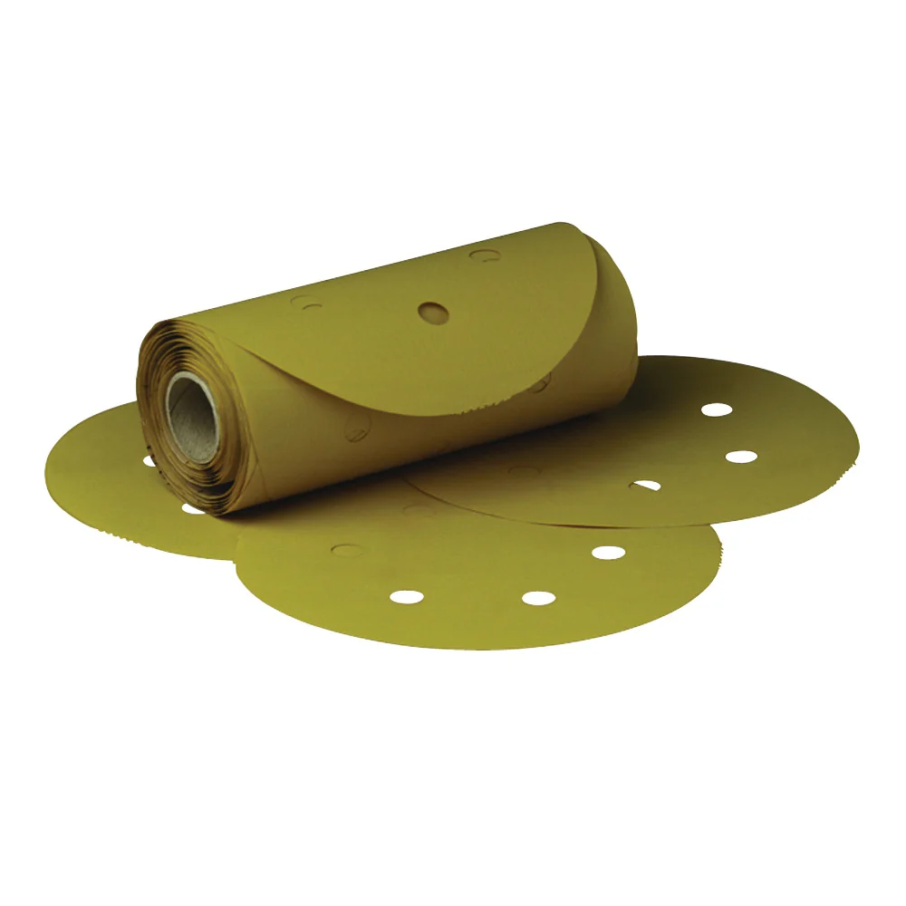 3M 01379  ~  Self Adhesive Film (PSA) Discs 6 Inch 255L Material Aluminum Oxide in 180 Grit