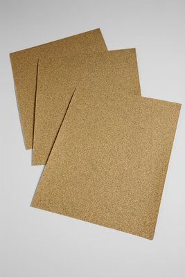 3M 2115  ~  Paper Sanding Sheets 80 Grit Aluminum Oxide 346U D-Weight - 9 Inch x 11 Inch
