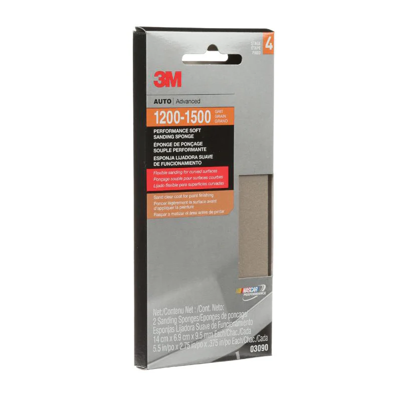 3M 03090C  ~  Soft Sanding Sponge, 1200-1500 Grit