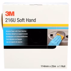 3M 50339  ~  4-1/2 Inch x 25M 600 Grit 216U Aluminum Oxide Paper Roll