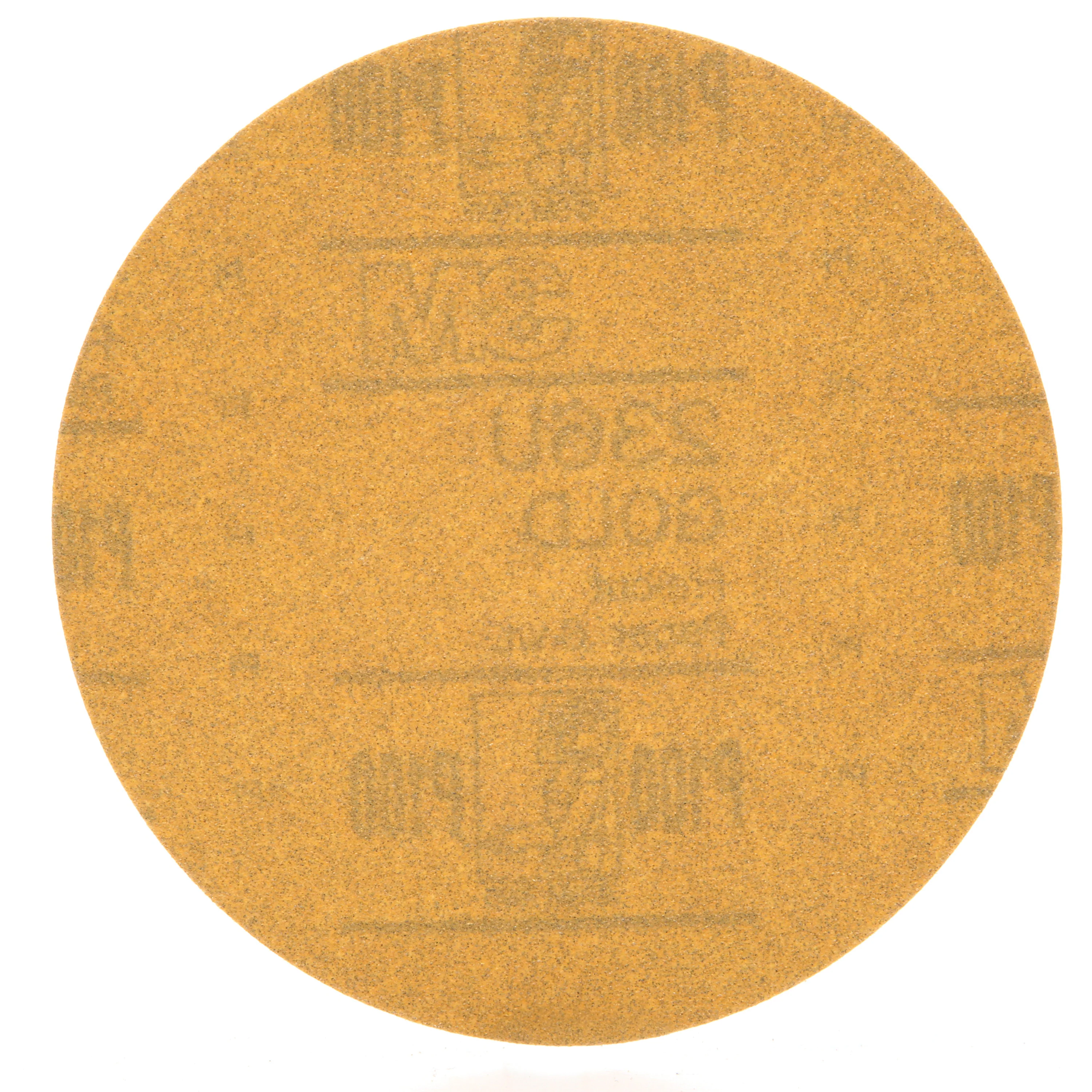 3M 00982  ~  6 Inch x Non-Vacuum 236U Aluminum Oxide 100 Grit Paper Velcro Disc