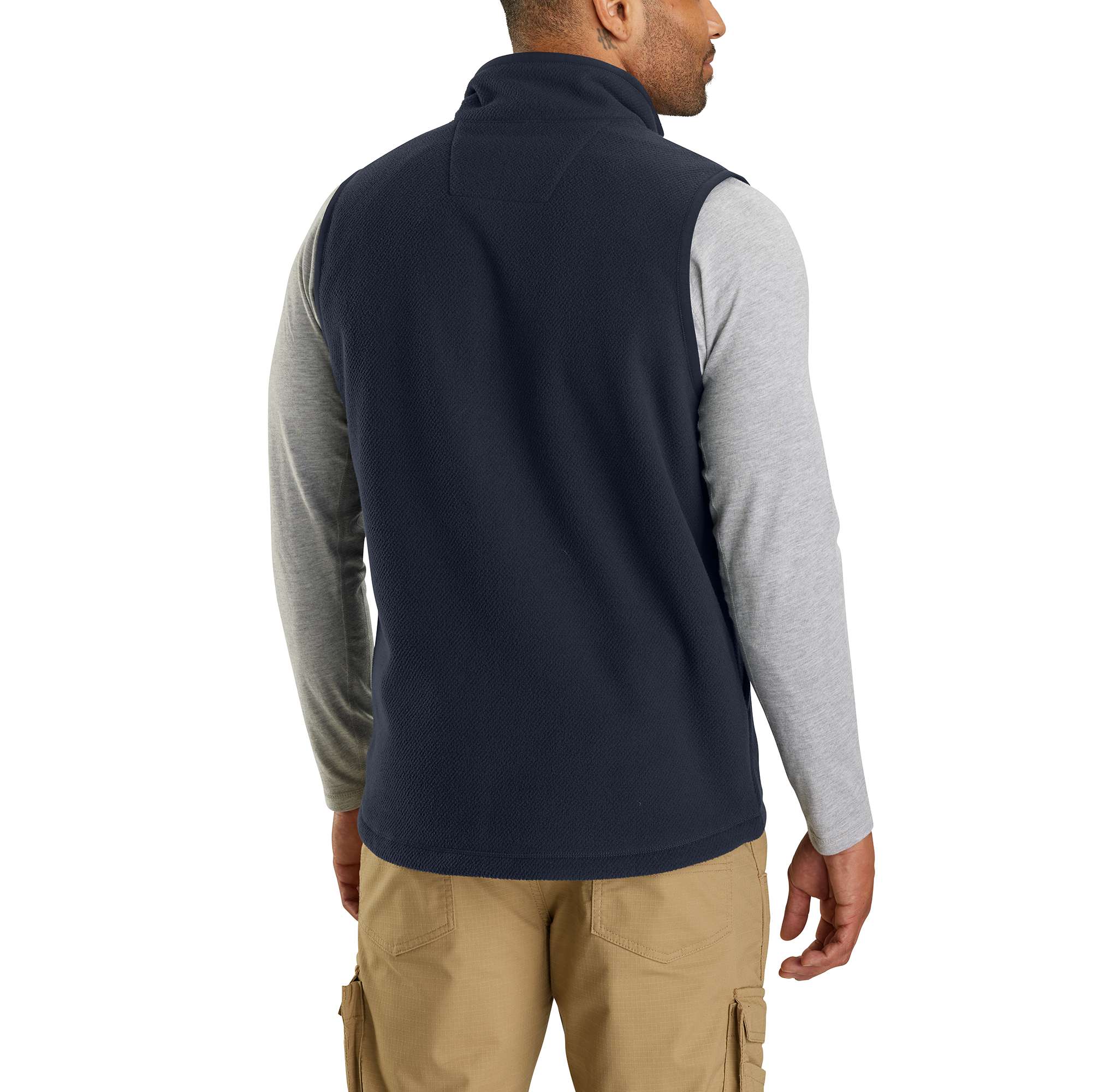 Full-Zip Relaxed Fit Fleece Vest