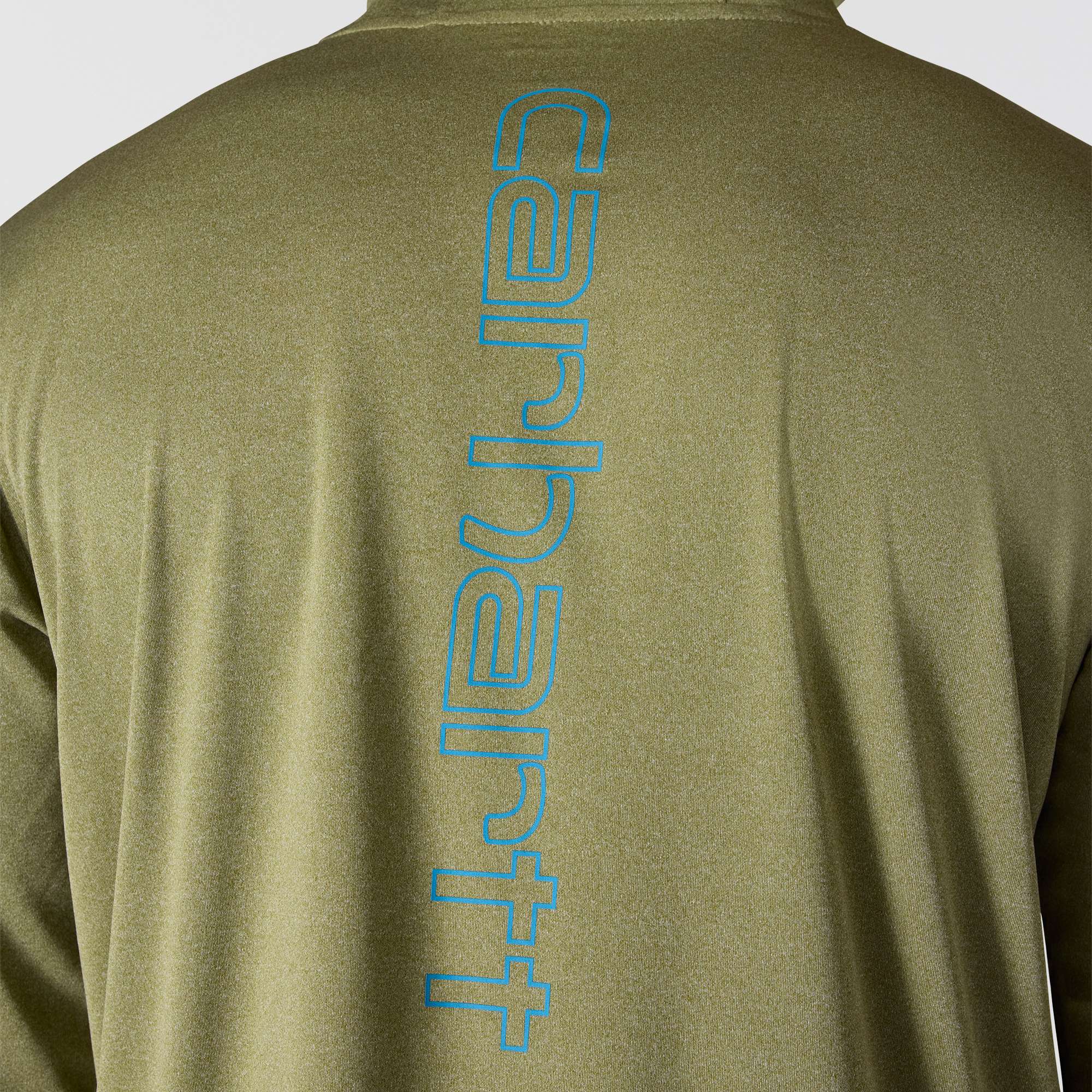 Force Sun Defender™ Lightweight Long-Sleeve Hooded Logo Graphic T-Shirt