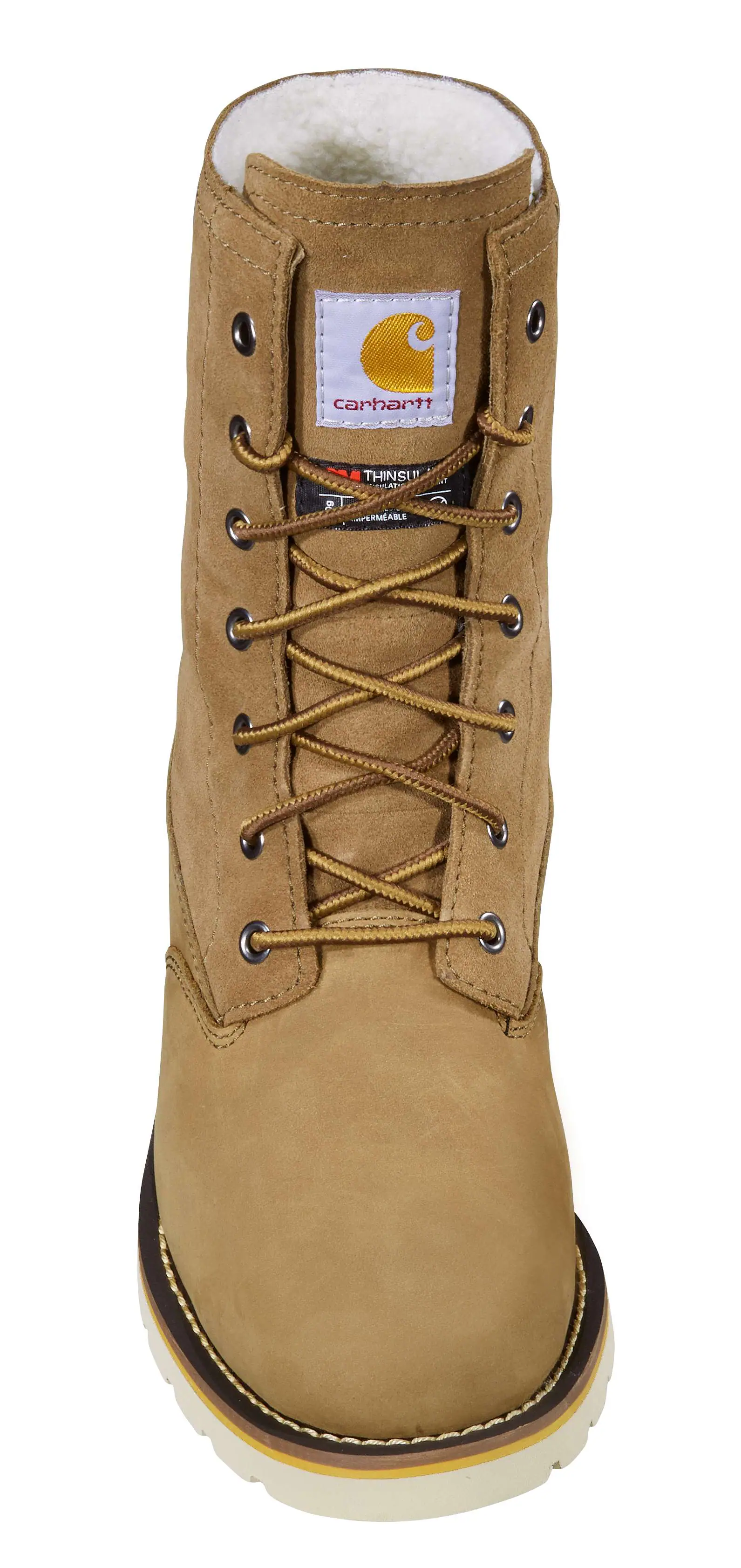 Women's 8" Waterproof Insulated Wedge Fold Down Winter Boot