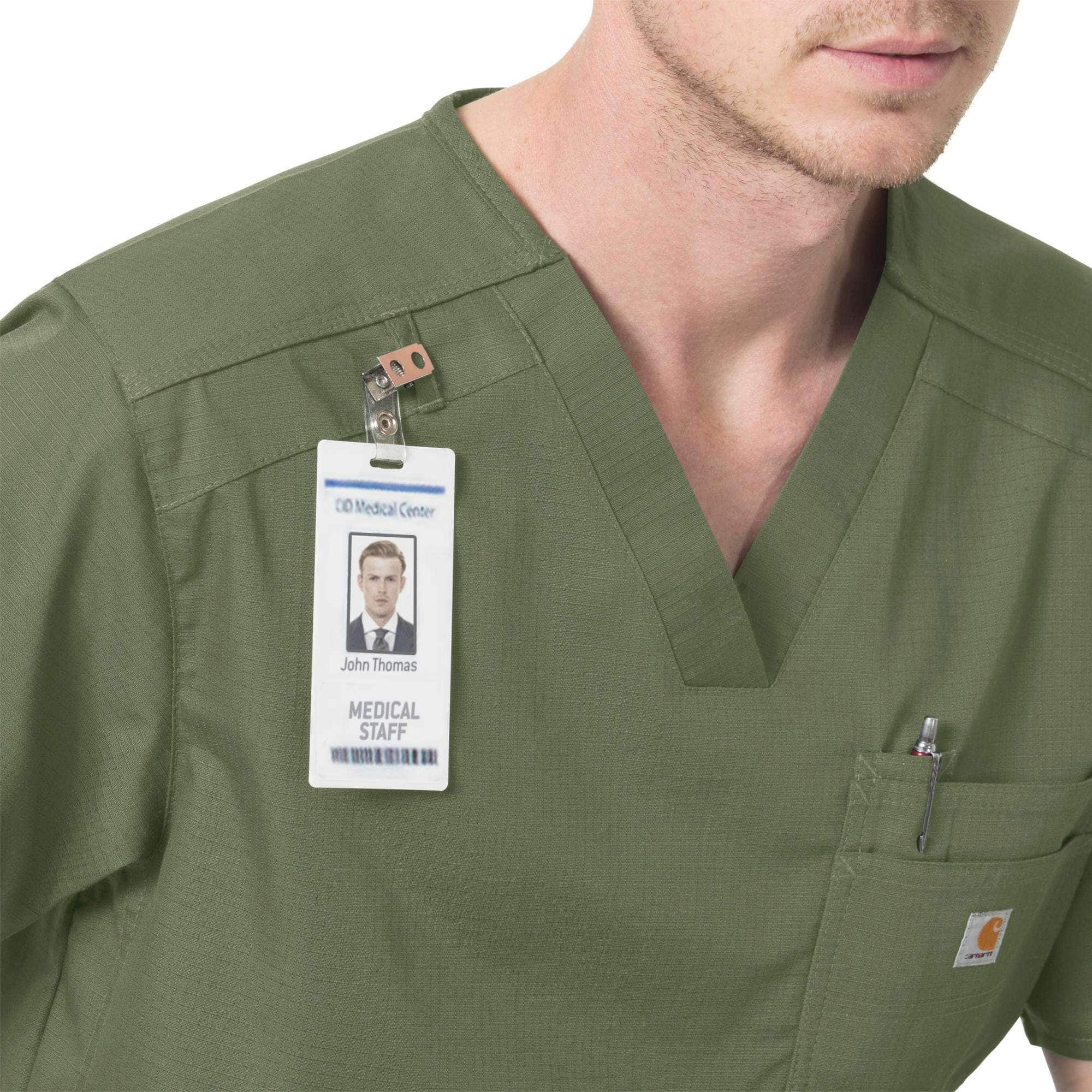 Rugged Flex® Ripstop Chest Pocket Scrub Top