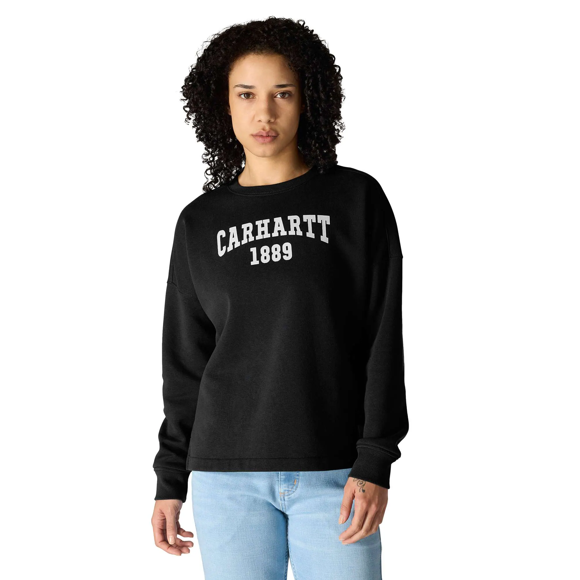 Women's Loose Fit Midweight Carhartt Graphic Sweatshirt