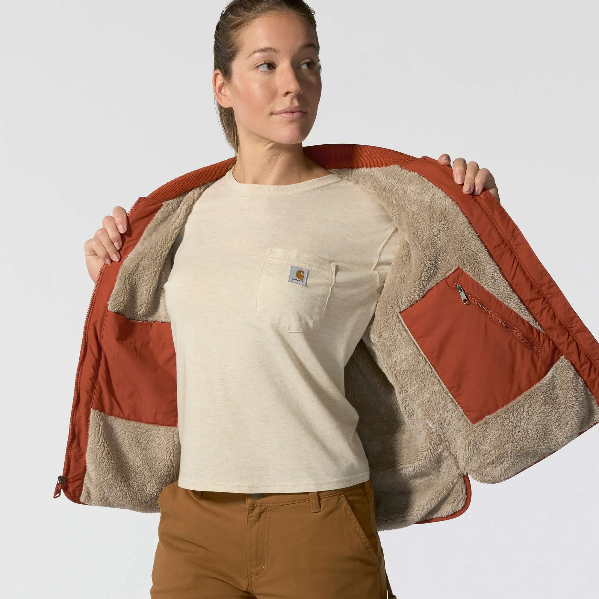 Women's Rockford Loose Fit Lightweight Insulated Jacket - 2 Warmer Rating