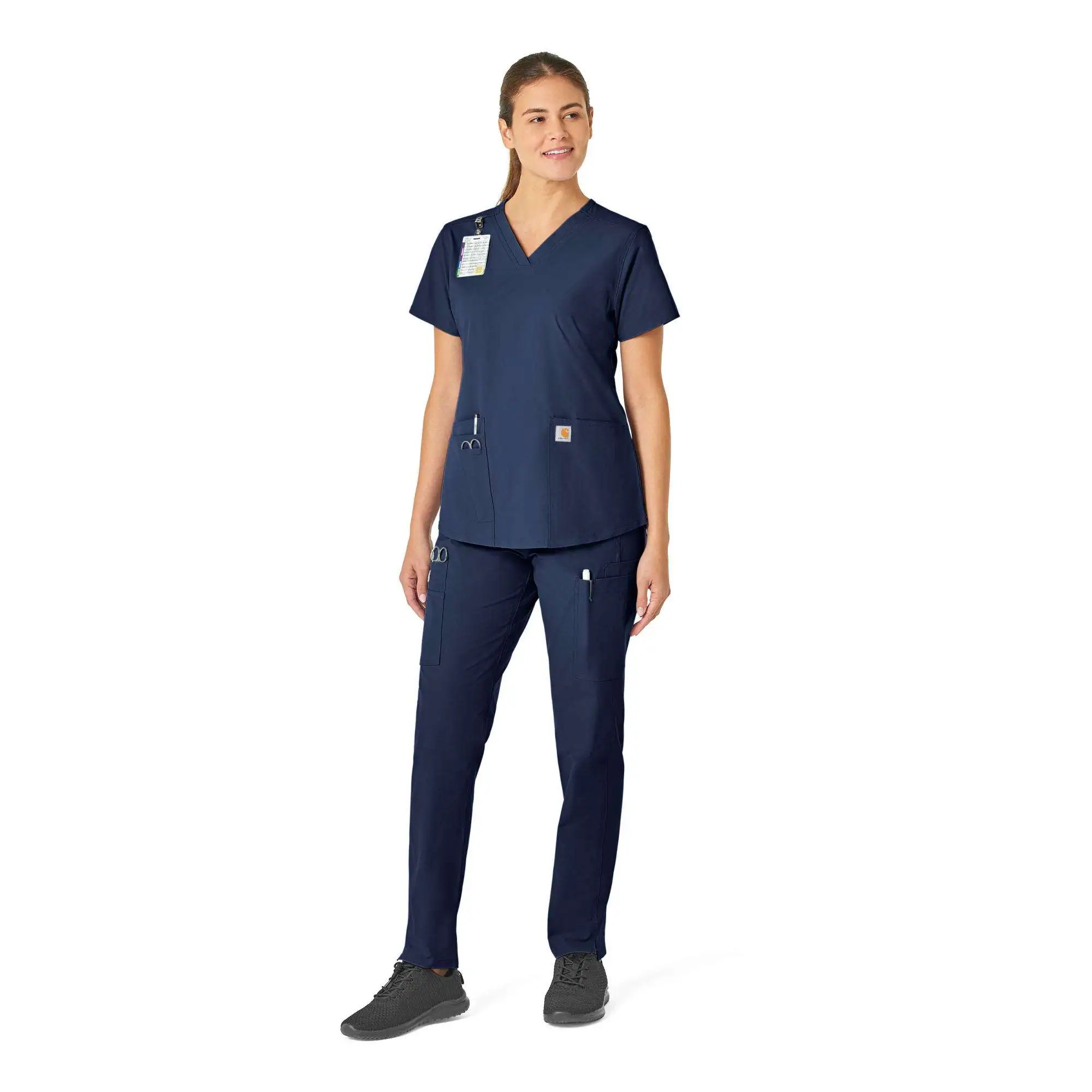 Women's Force Essentials V-Neck Scrub Top