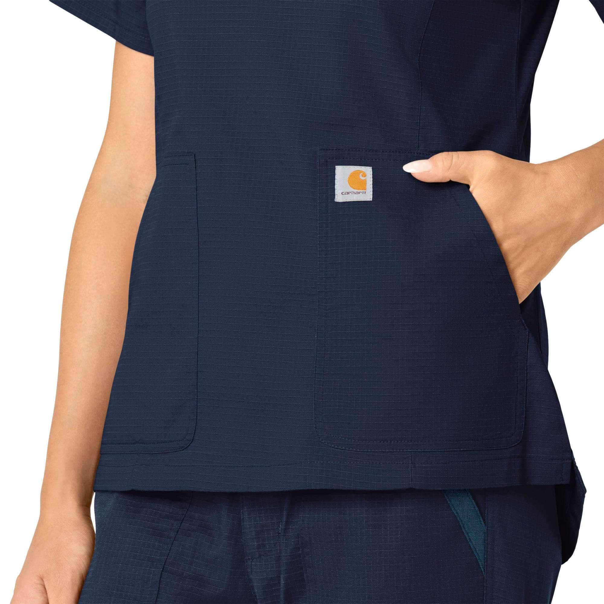 Women's Rugged Flex® Ripstop  V-Neck Scrub Top
