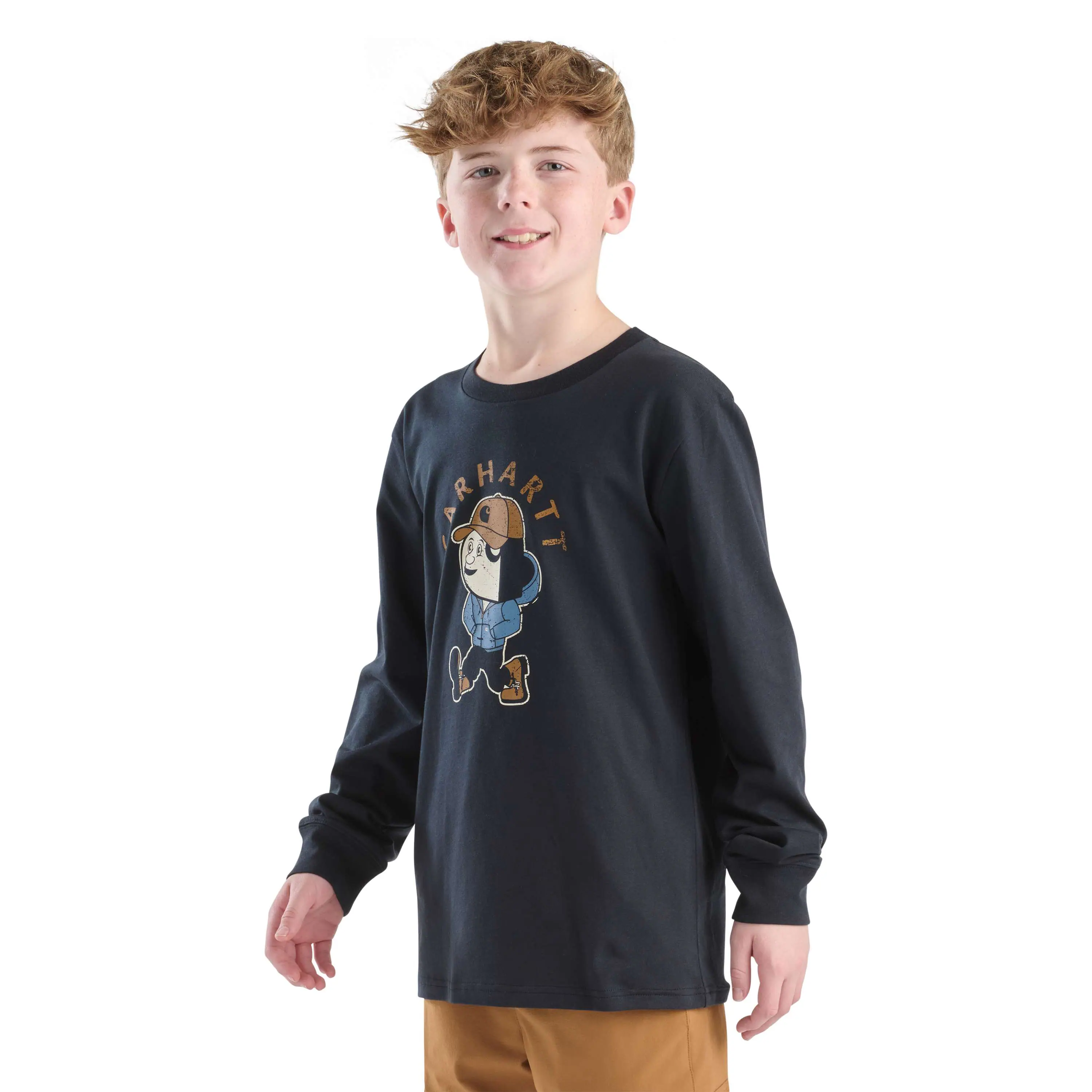 Boys' Long Sleeve Character Graphic T-Shirt (Toddler/Child/Youth)