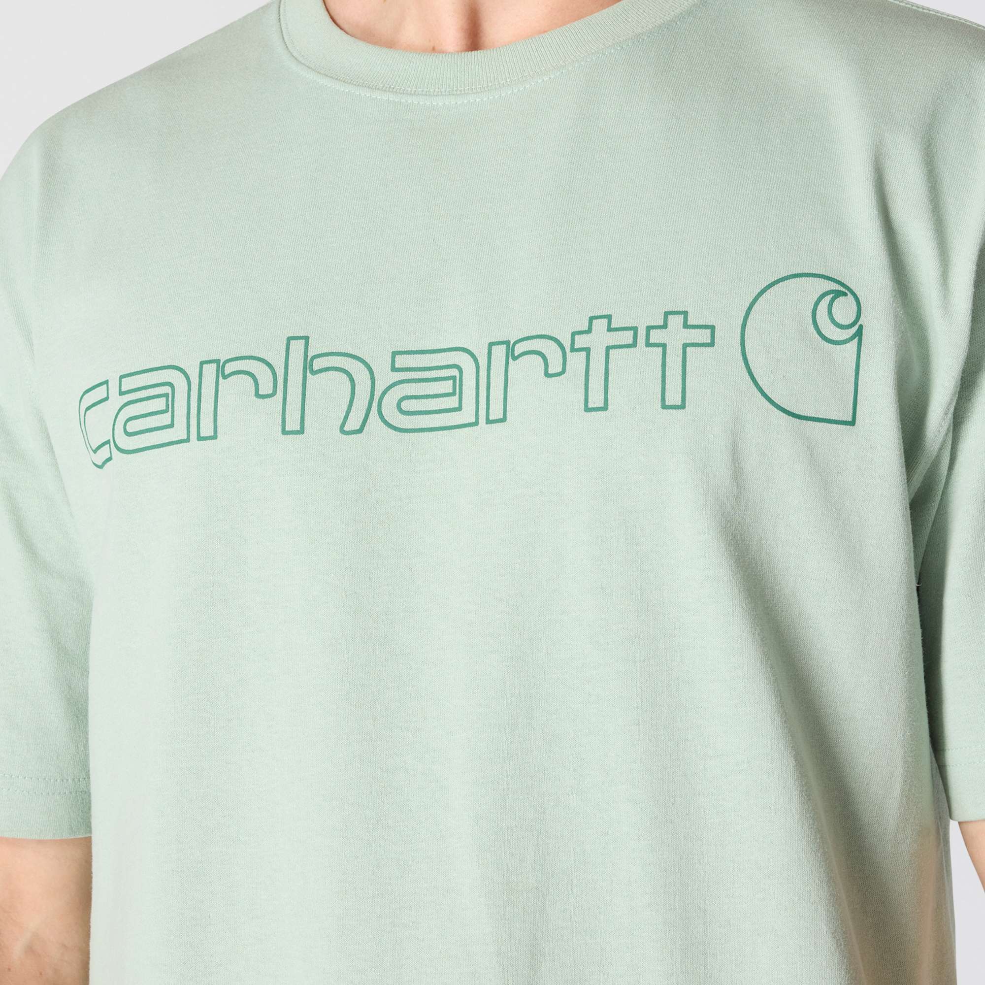 Loose Fit Heavyweight Short-Sleeve Logo Graphic T-Shirt