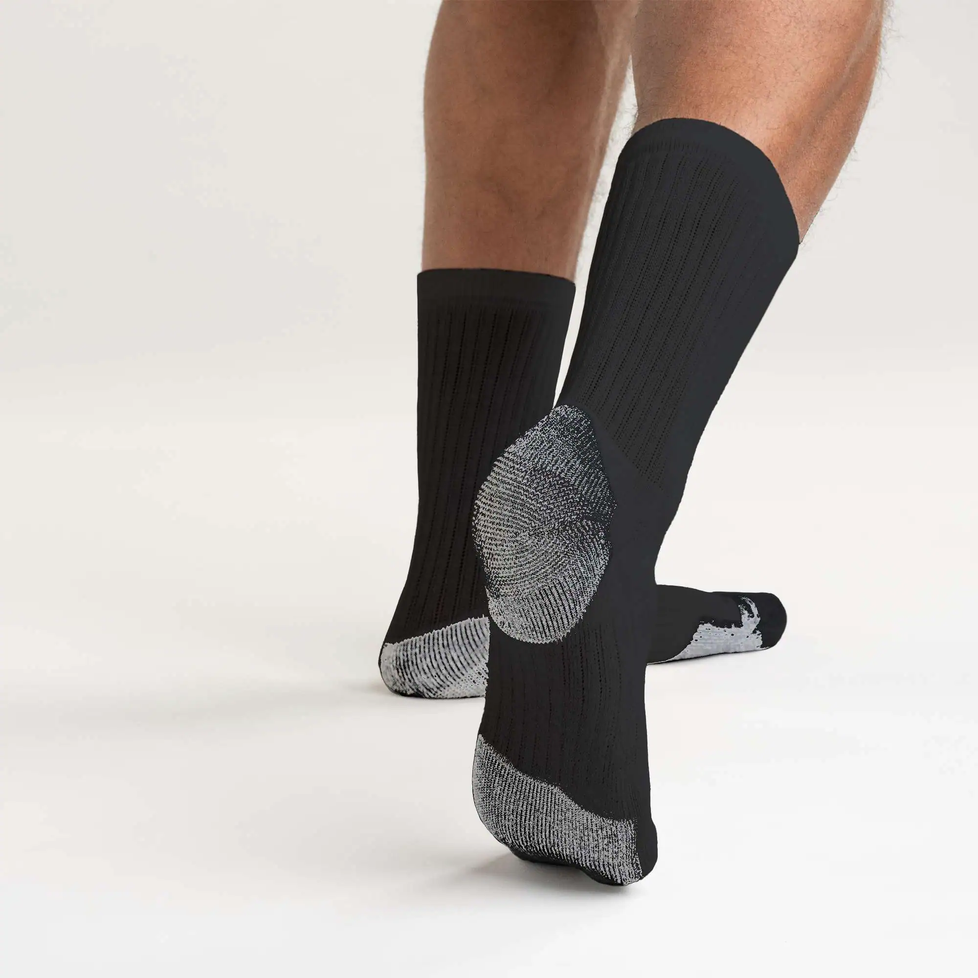 Midweight Cotton Blend Crew Sock 3-Pack