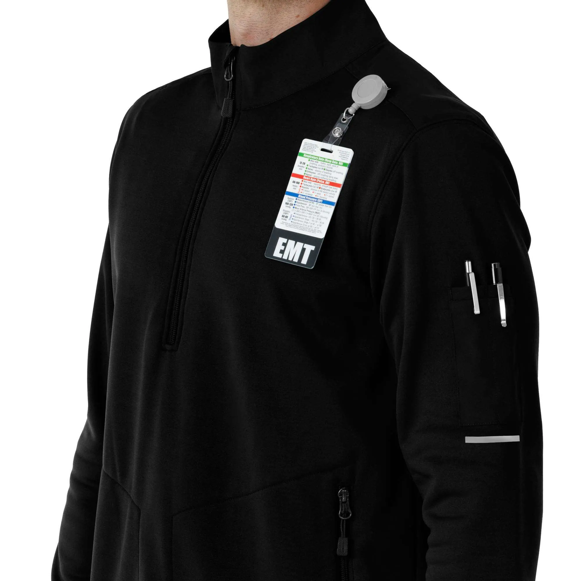 Rugged Flex® RSCU Scrub Half Zip
