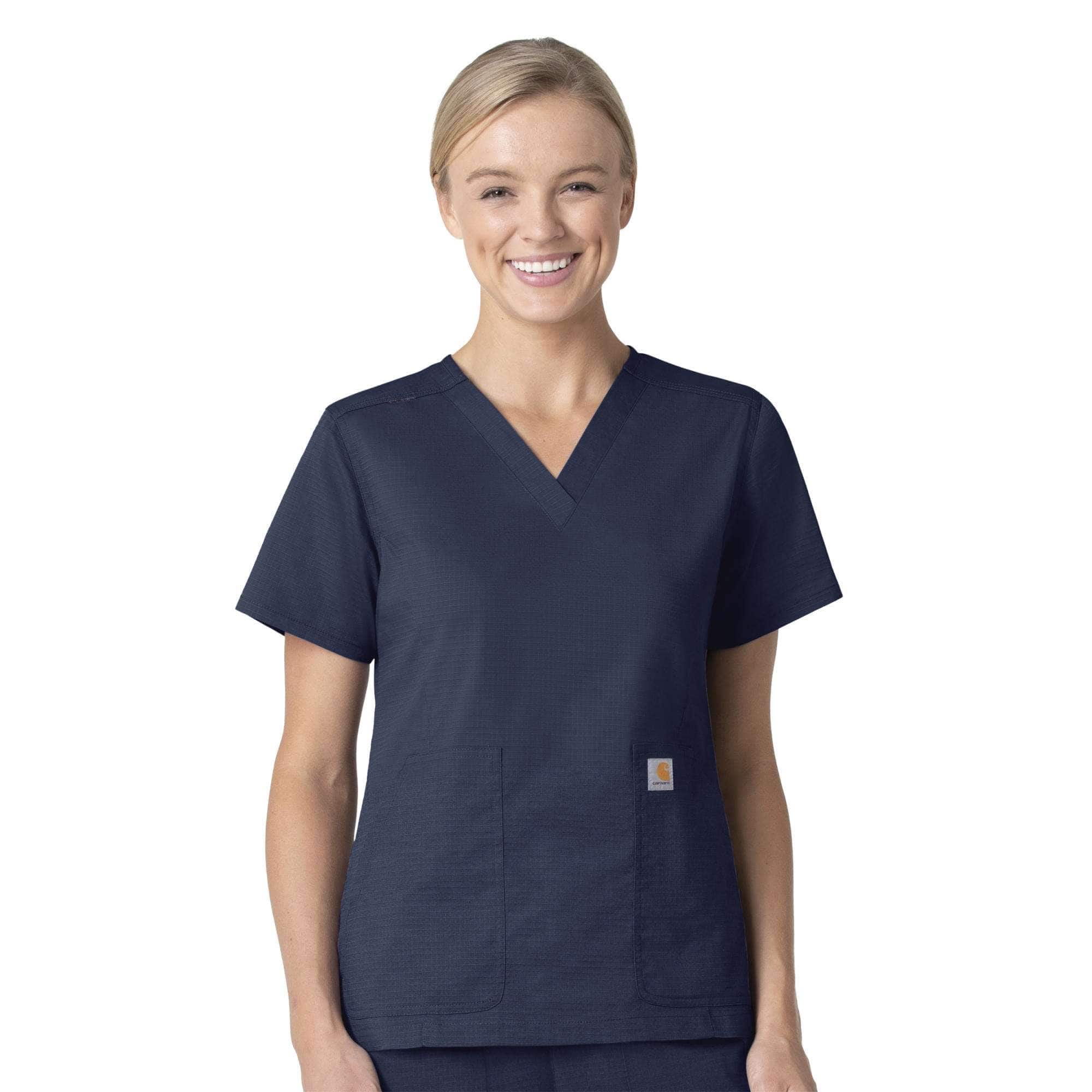 Women's Rugged Flex® Ripstop  V-Neck Scrub Top