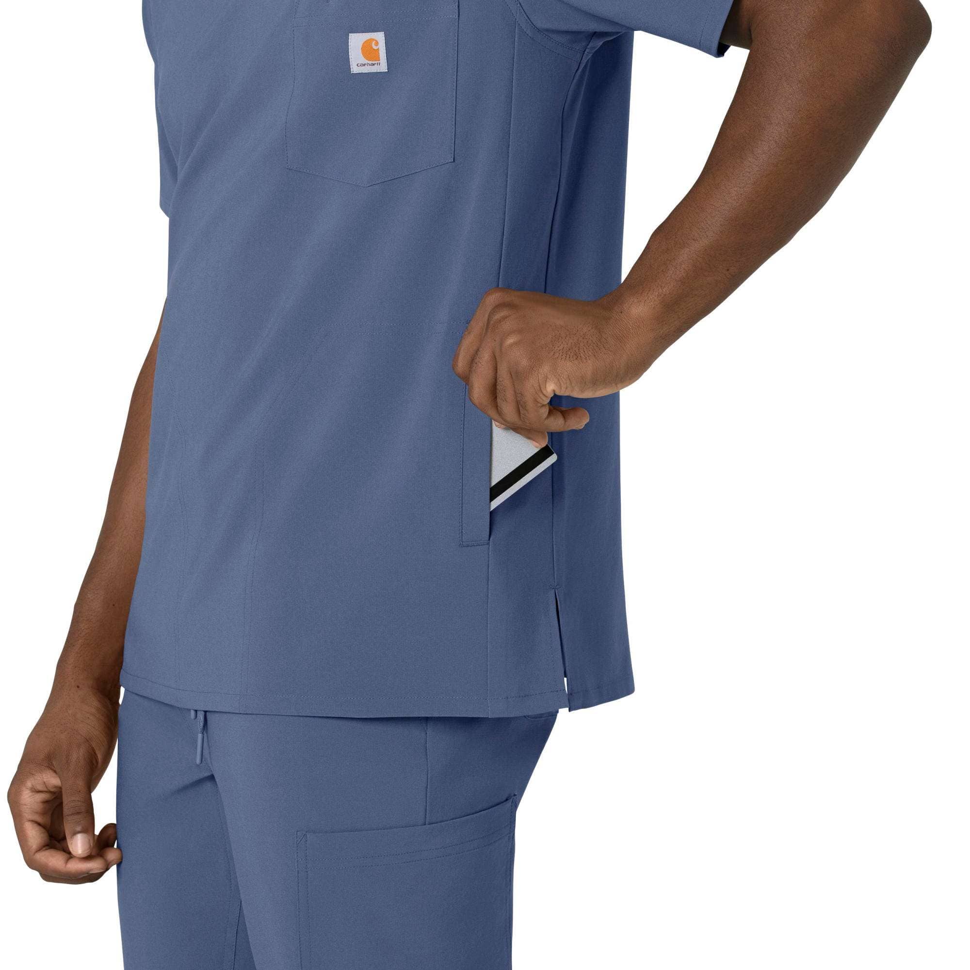 Force Cross-Flex Men's V-Neck Scrub Top