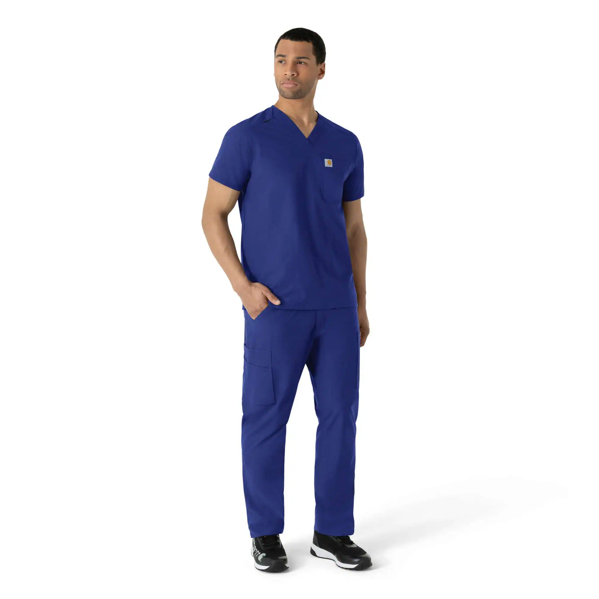 Force Essentials V-Neck Shirttail Scrub Top