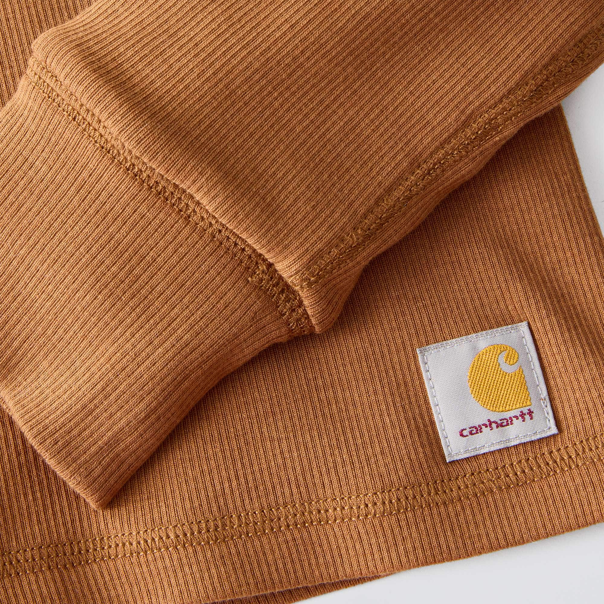 Women's TENCEL™ Fiber Series Relaxed Fit Long-Sleeve Ribbed Henley Shirt