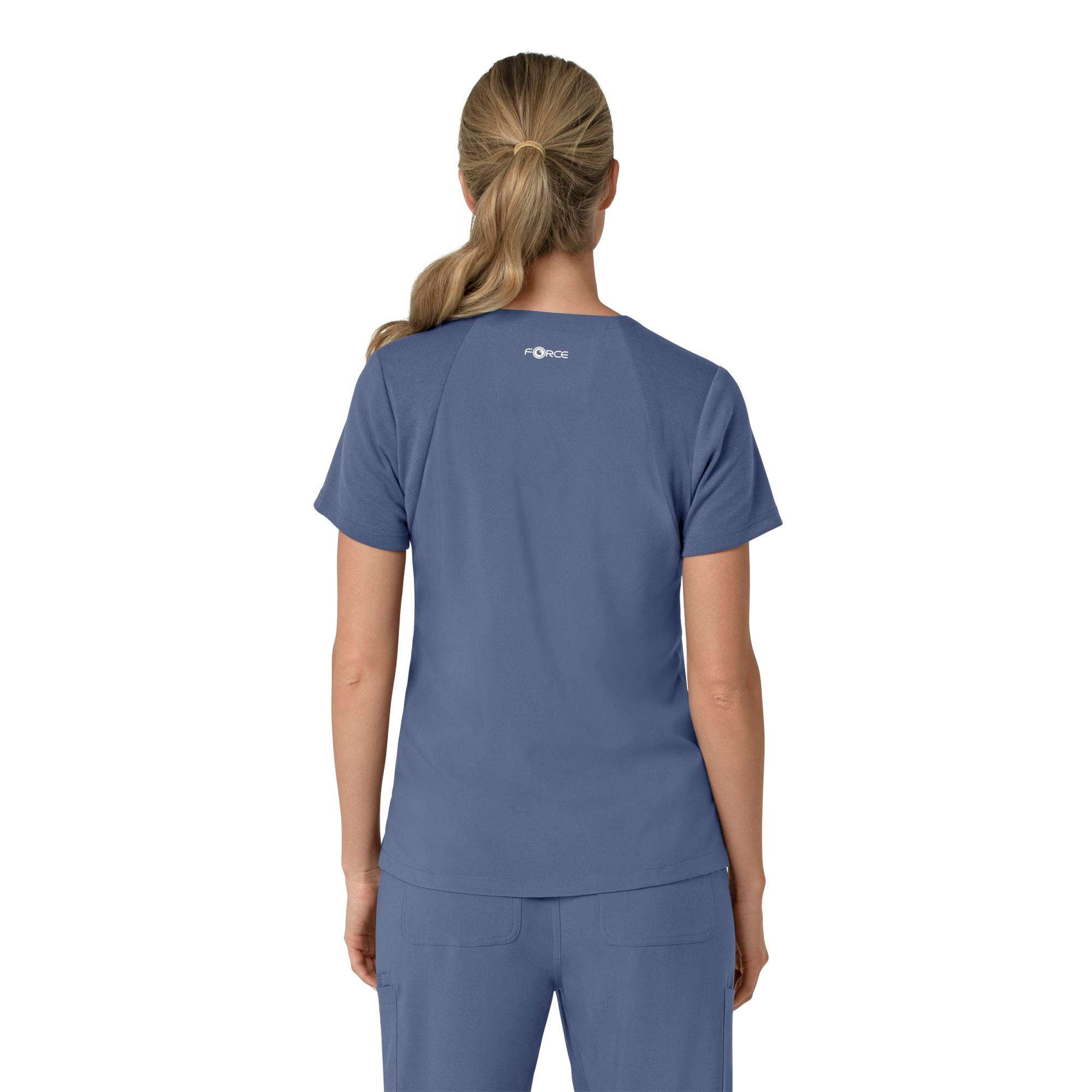 Women's Force Cross-Flex  Flex Panel V-Neck Scrub Top
