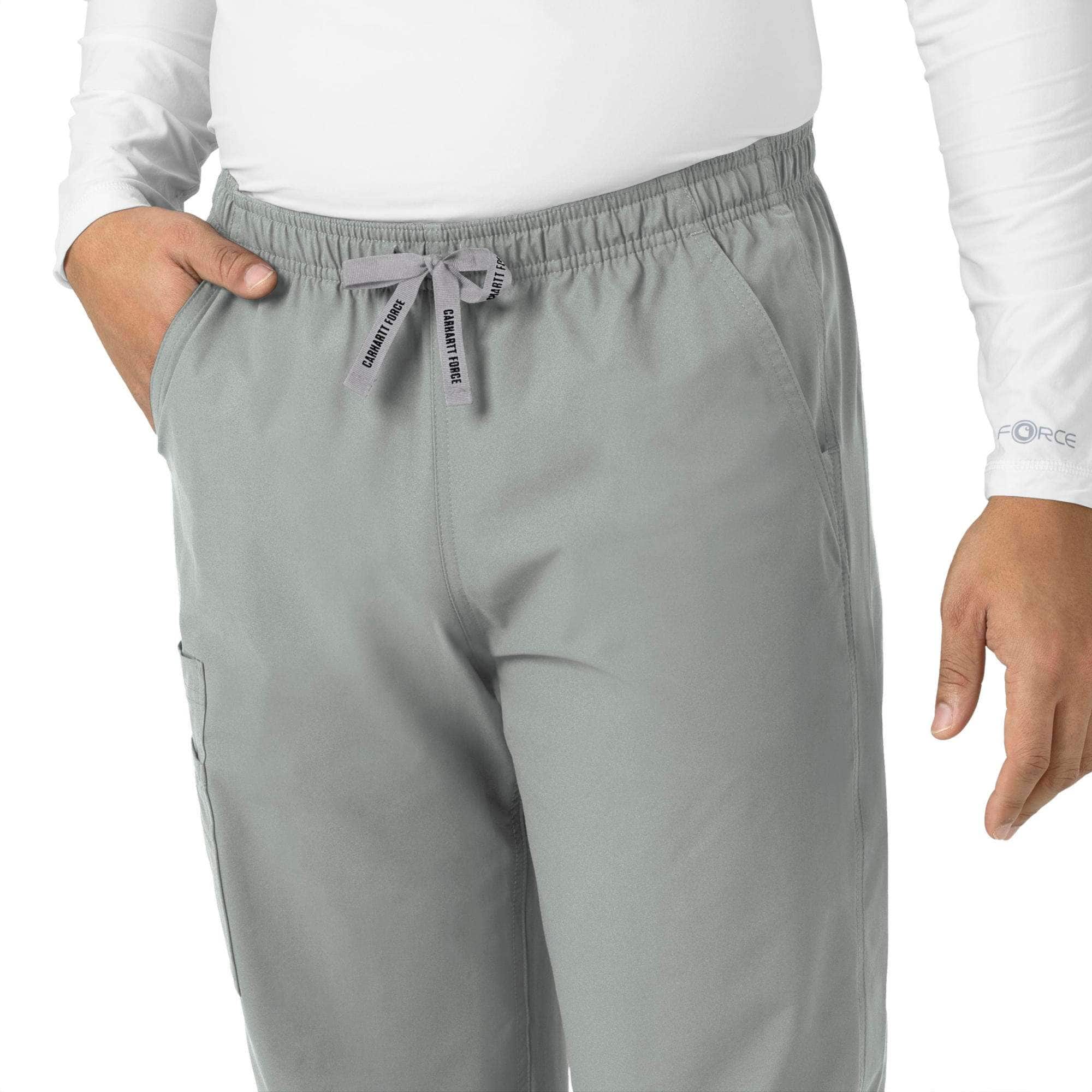 Unisex Force Essentials Elastic Waist Cargo Scrub Pant