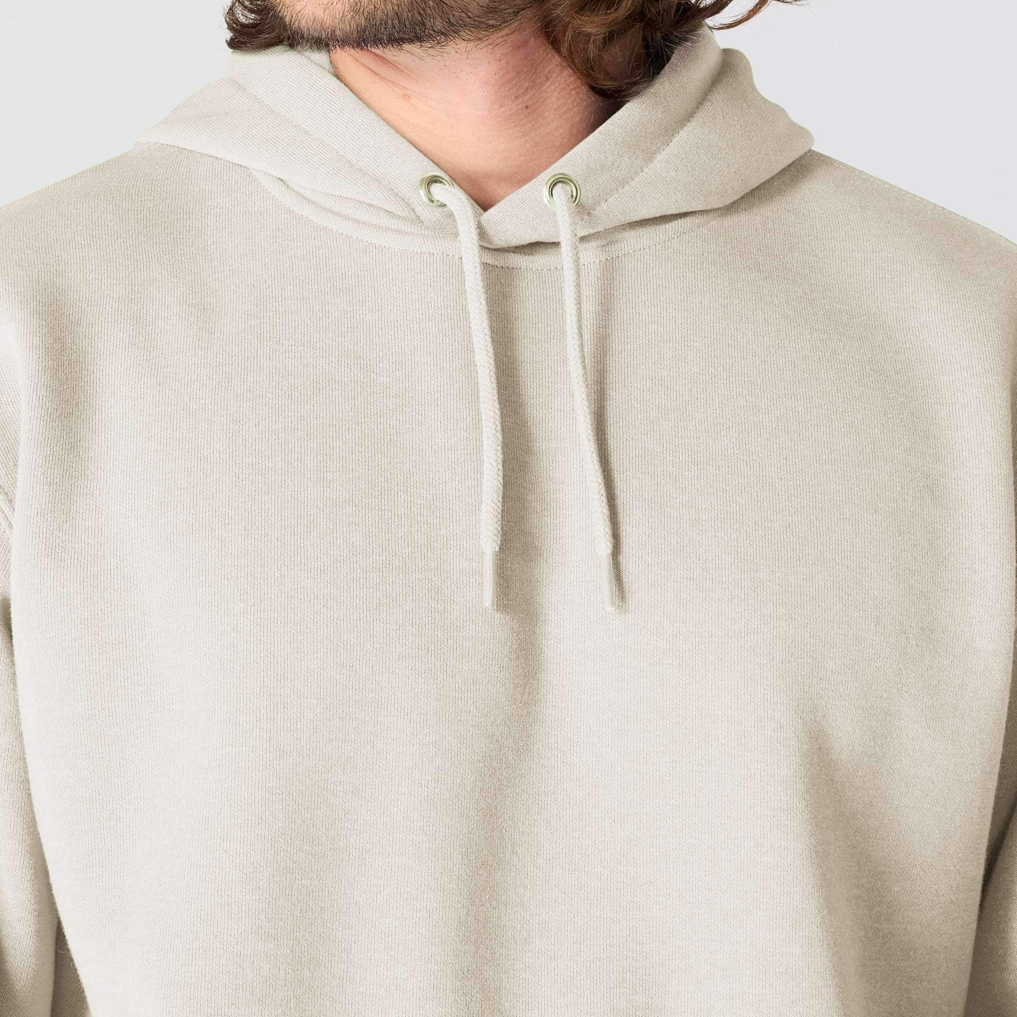 Loose Fit Midweight Logo Sleeve Graphic Hoodie