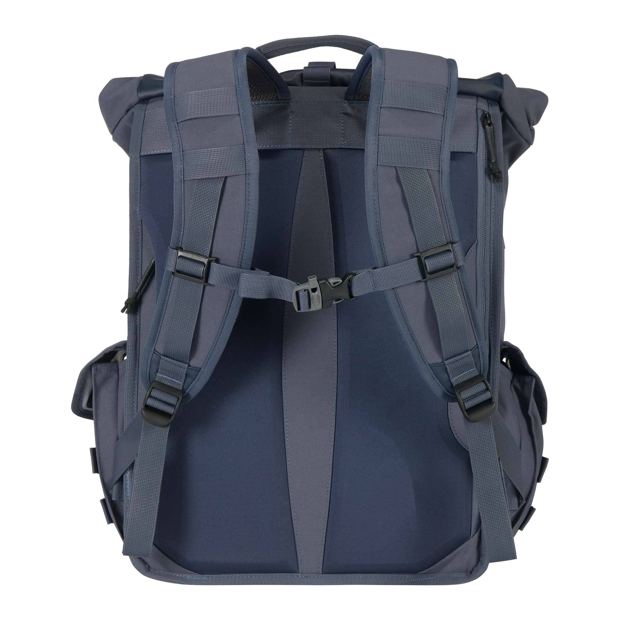 40L Nylon Roll-Top Backpack