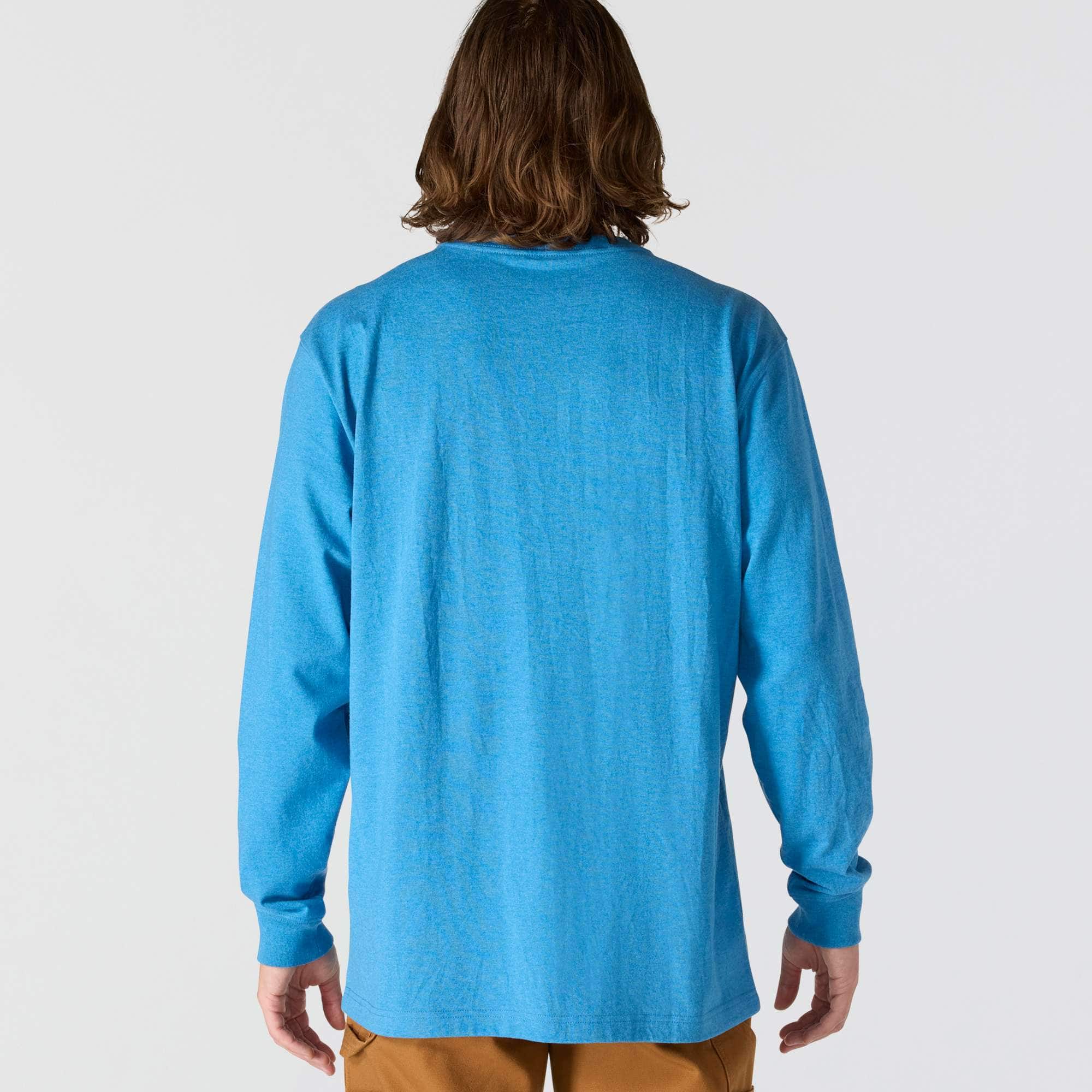 Loose Fit Heavyweight Long-Sleeve Logo Sleeve Graphic T-Shirt