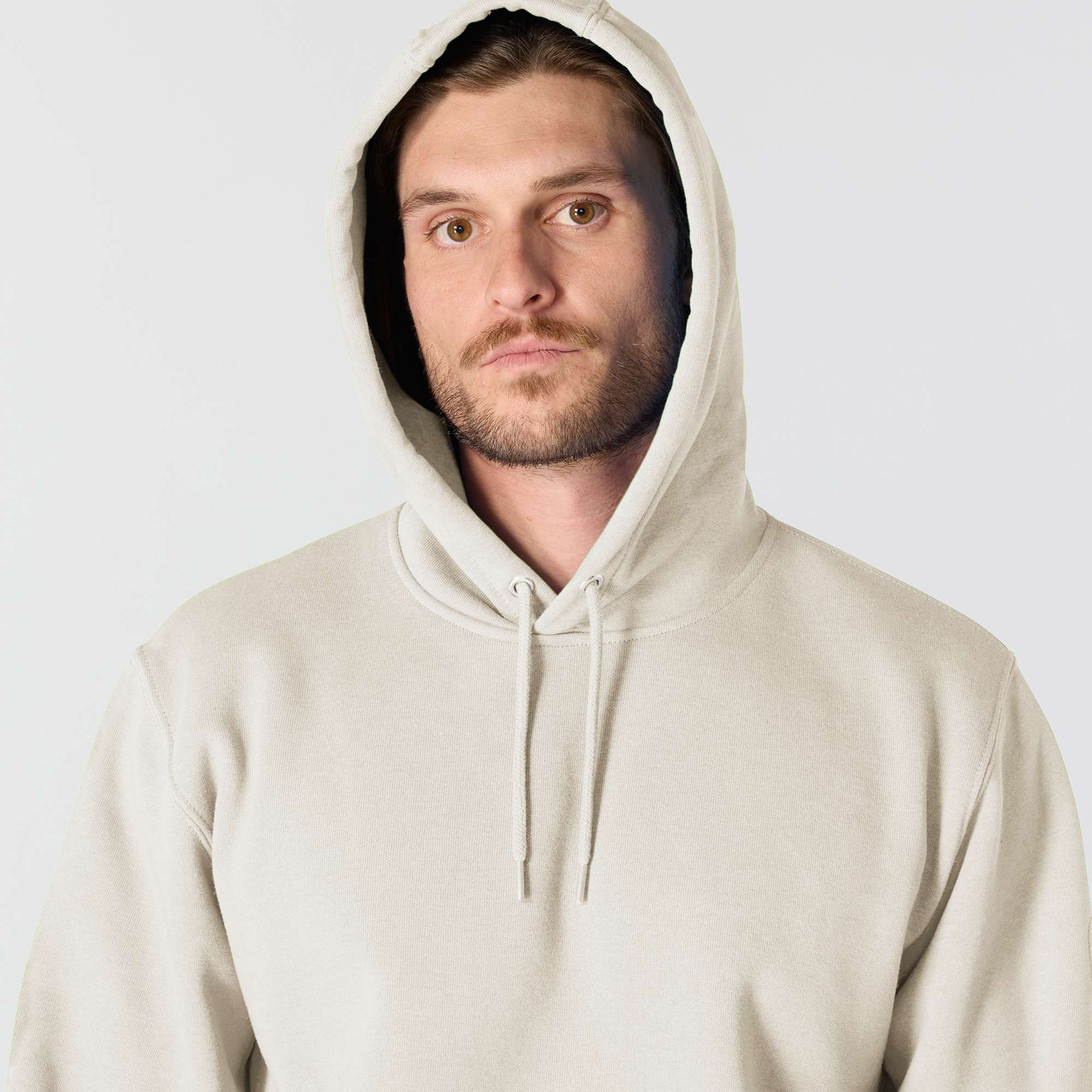 Loose Fit Midweight Logo Sleeve Graphic Hoodie