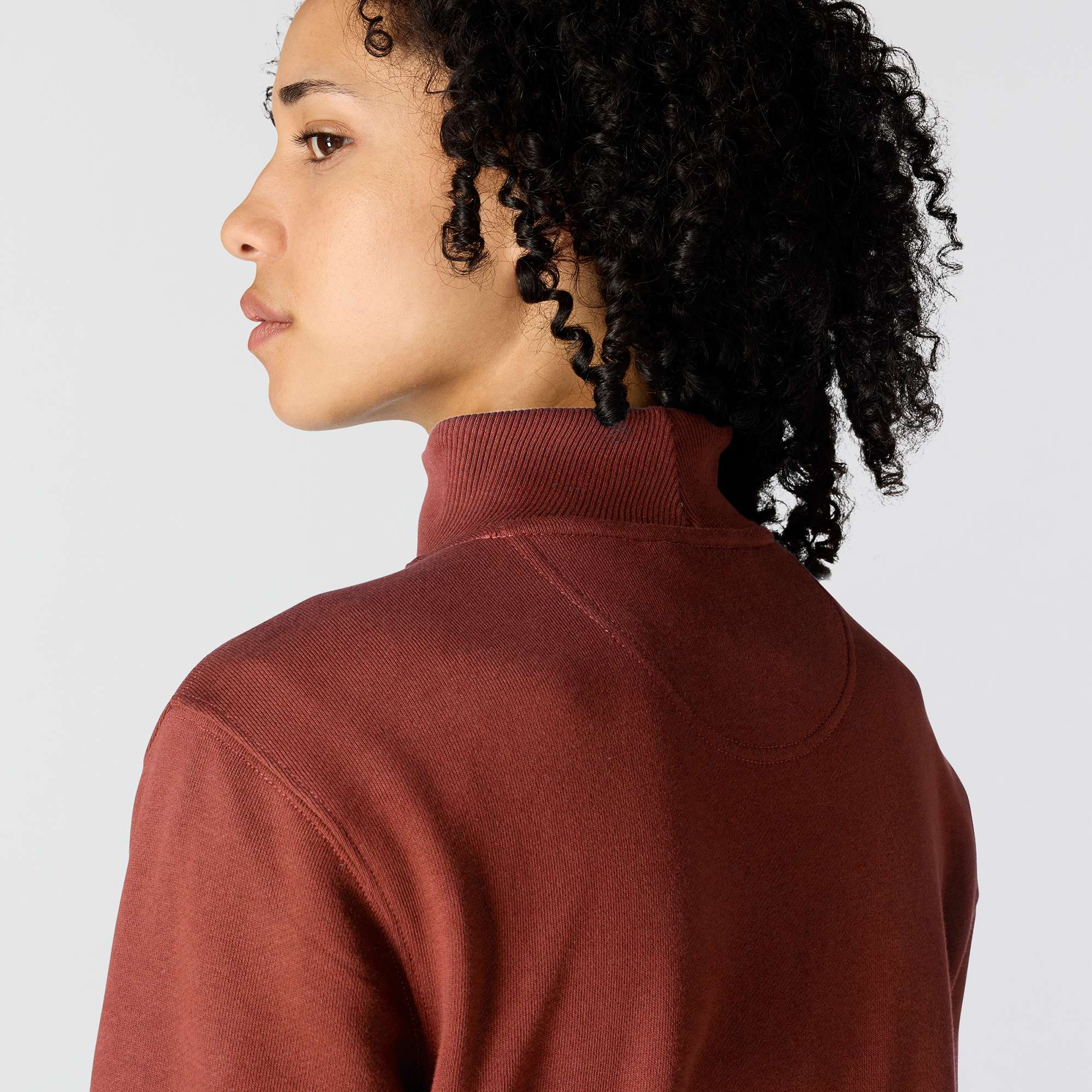 Women's TENCEL™ Fiber Series Relaxed Fit Half-Zip Sweatshirt