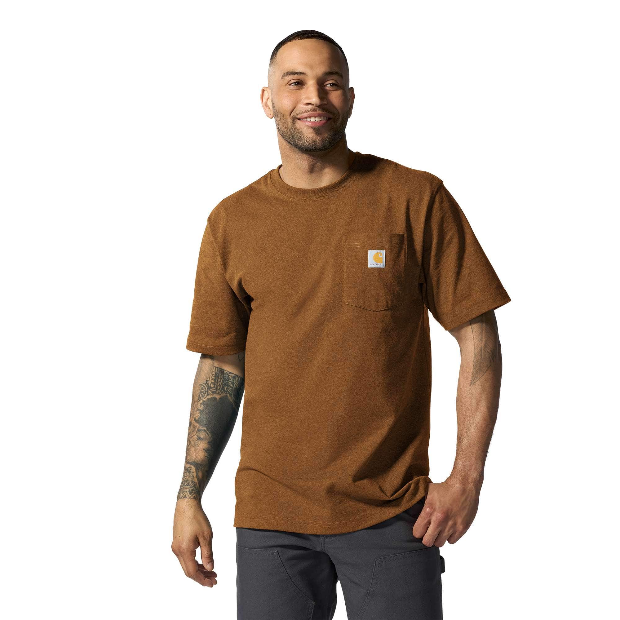 Loose Fit Heavyweight Short-Sleeve Pocket T-Shirt