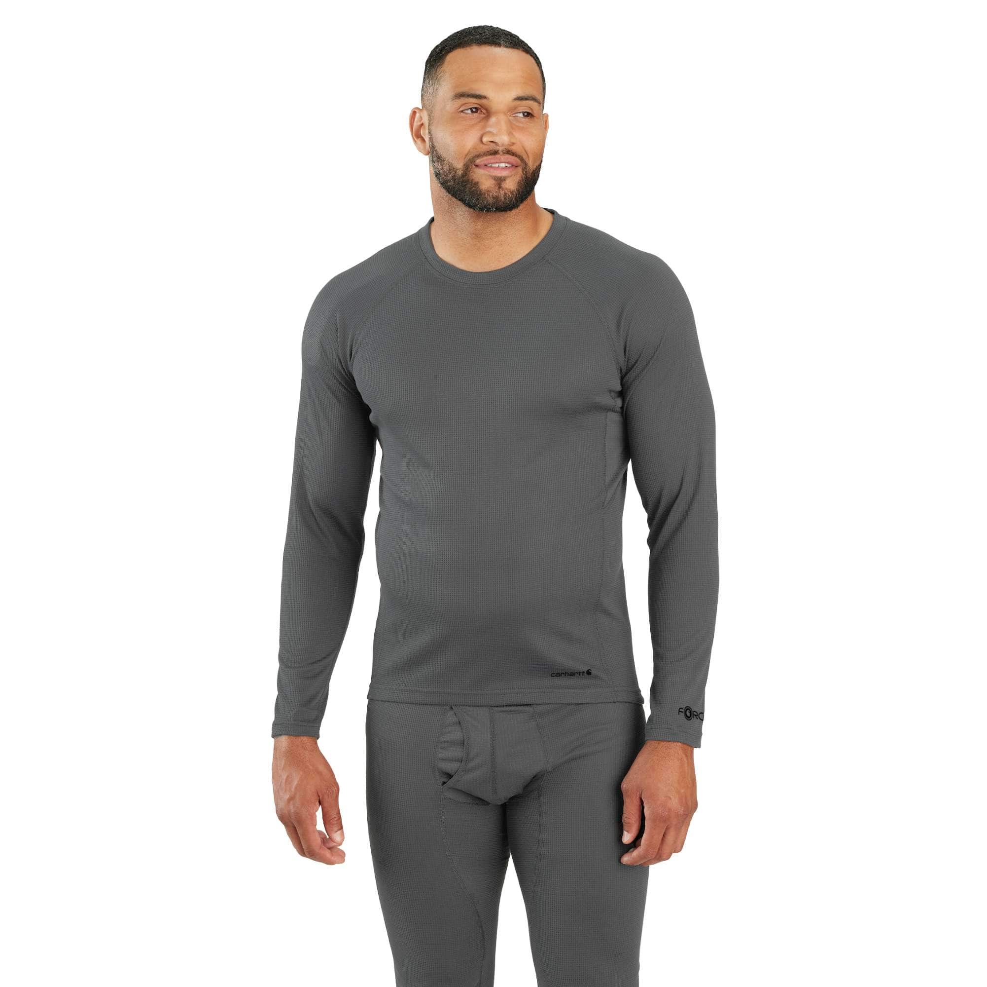 Force Midweight Micro-Grid Base Layer Crewneck