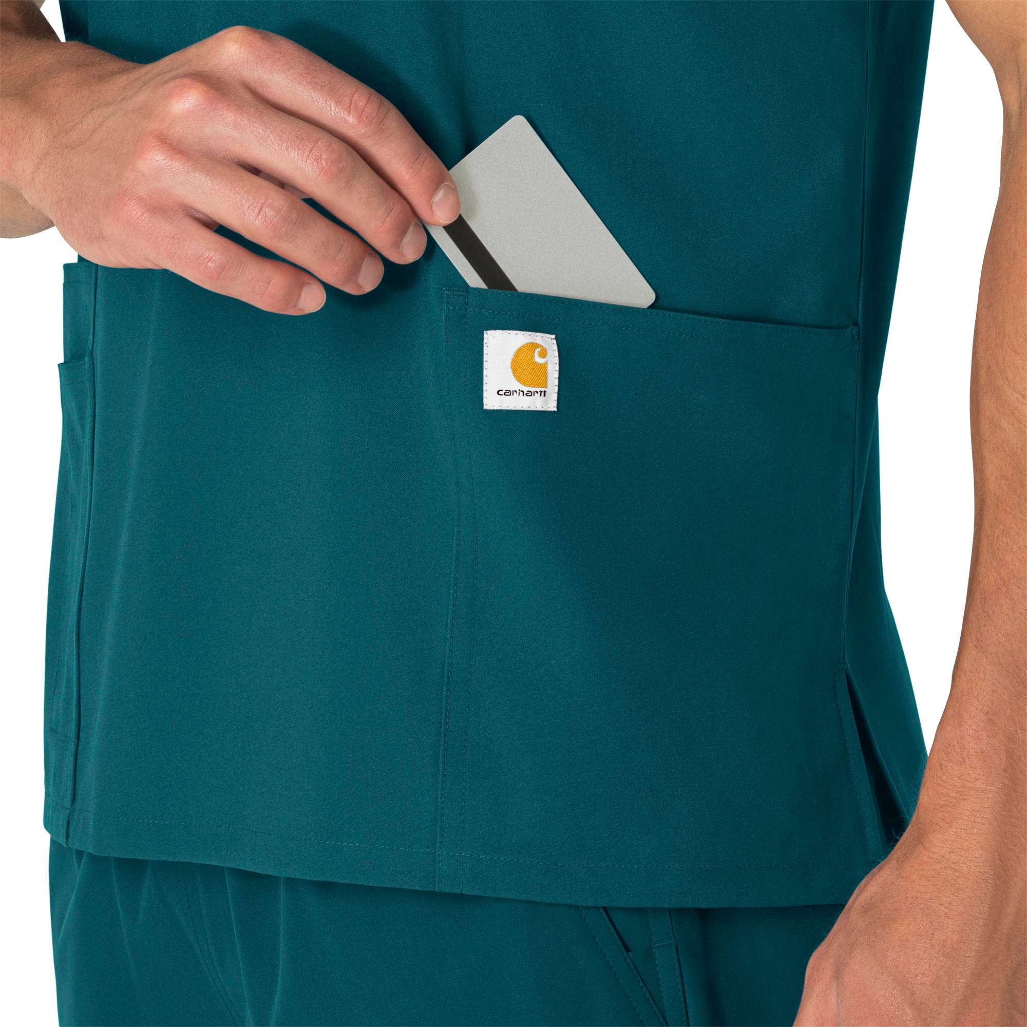 Unisex Force Essentials V-Neck 6-Pocket Scrub Top